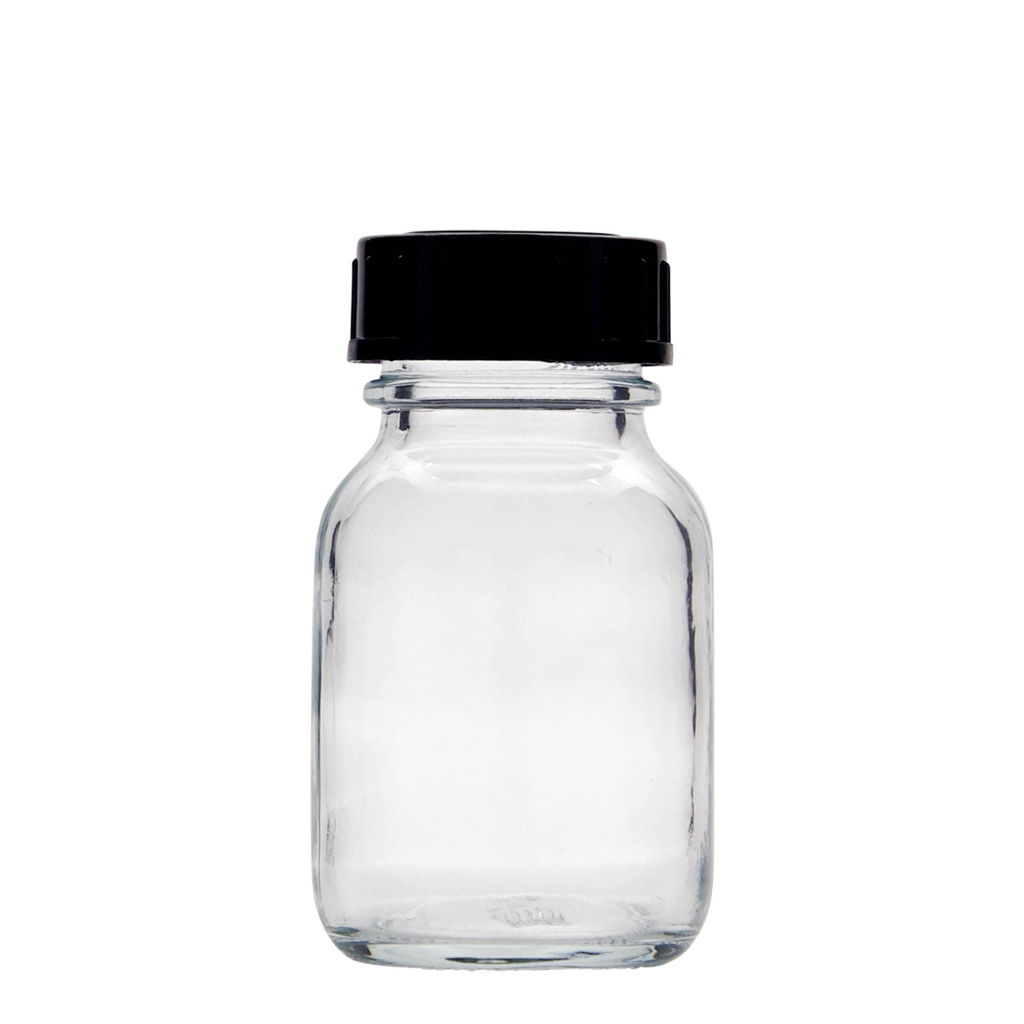 50 ml flacon à col large, ouverture : DIN 32