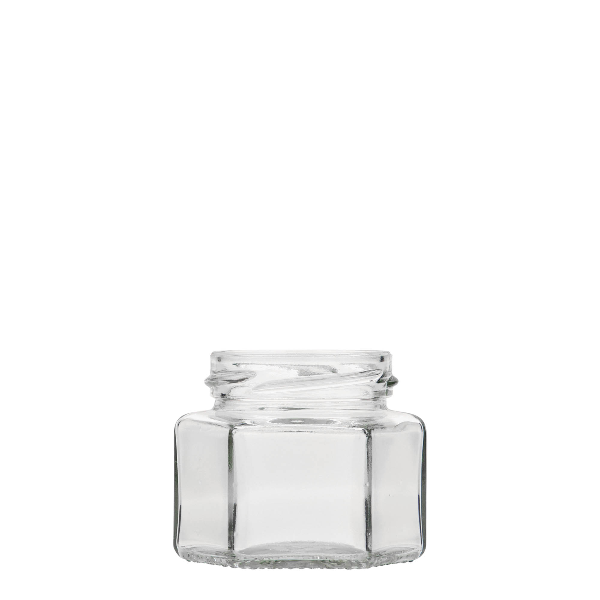 106 ml flacon hexagonal, ouverture : Twist-Off (TO 53)
