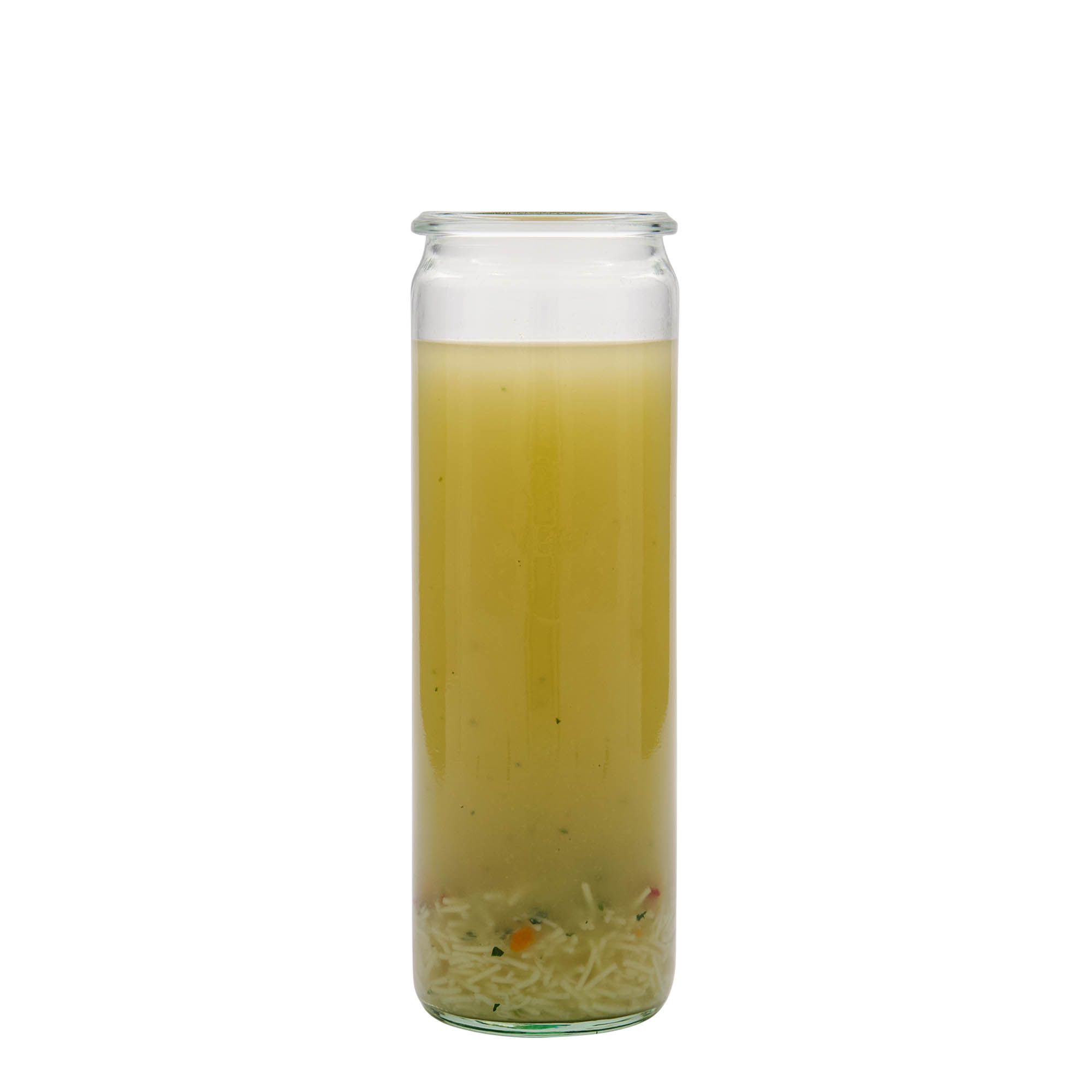 600 ml verre cylindrique WECK, ouverture : bord rond