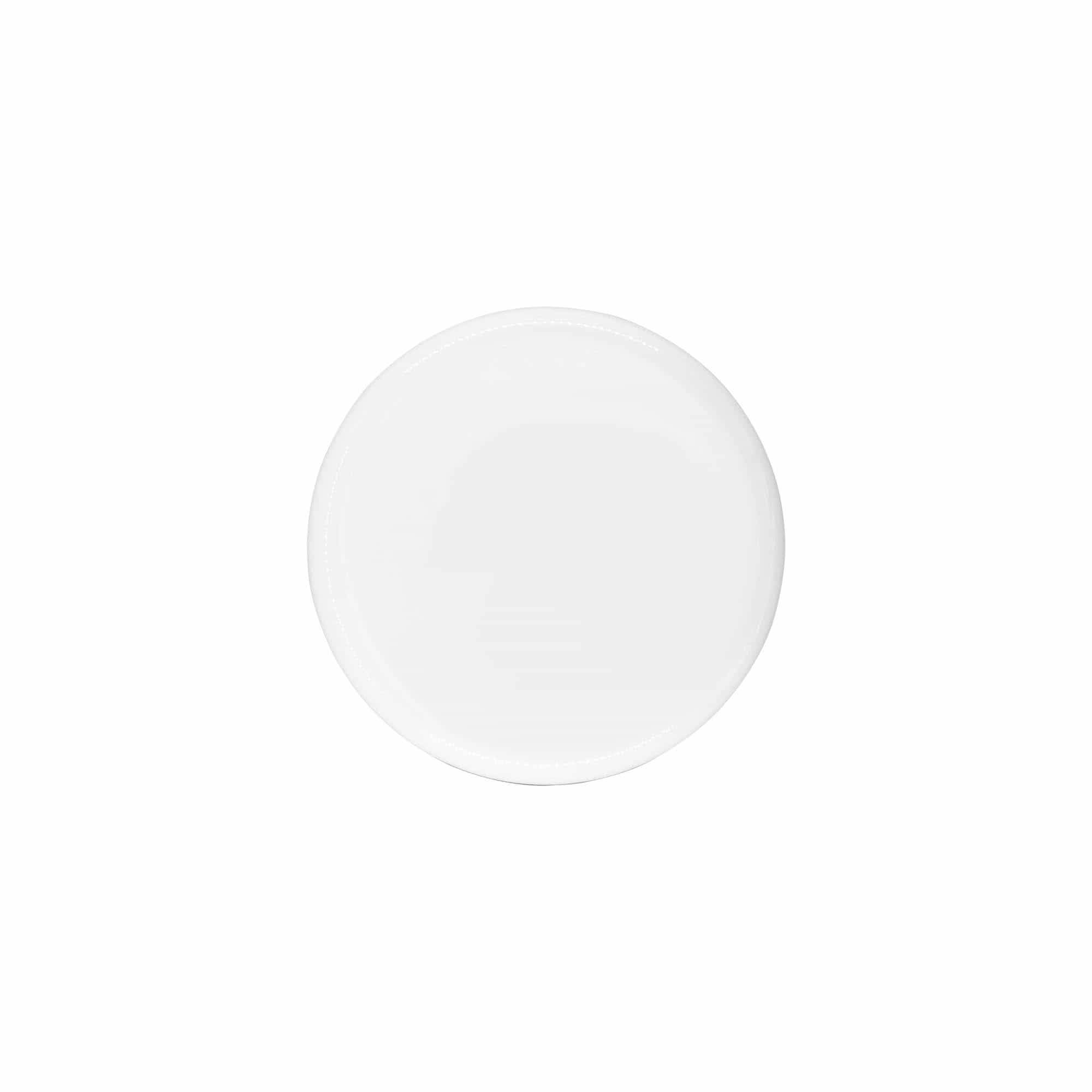 Bouchon à vis pour 100 ml 'Bianca', plastique PP, blanc