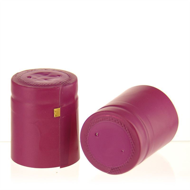 Capsule thermorétractable 32x41, plastique PVC, fuchsia Capsule thermorétractable 32x41, plastique PVC, fuchsia