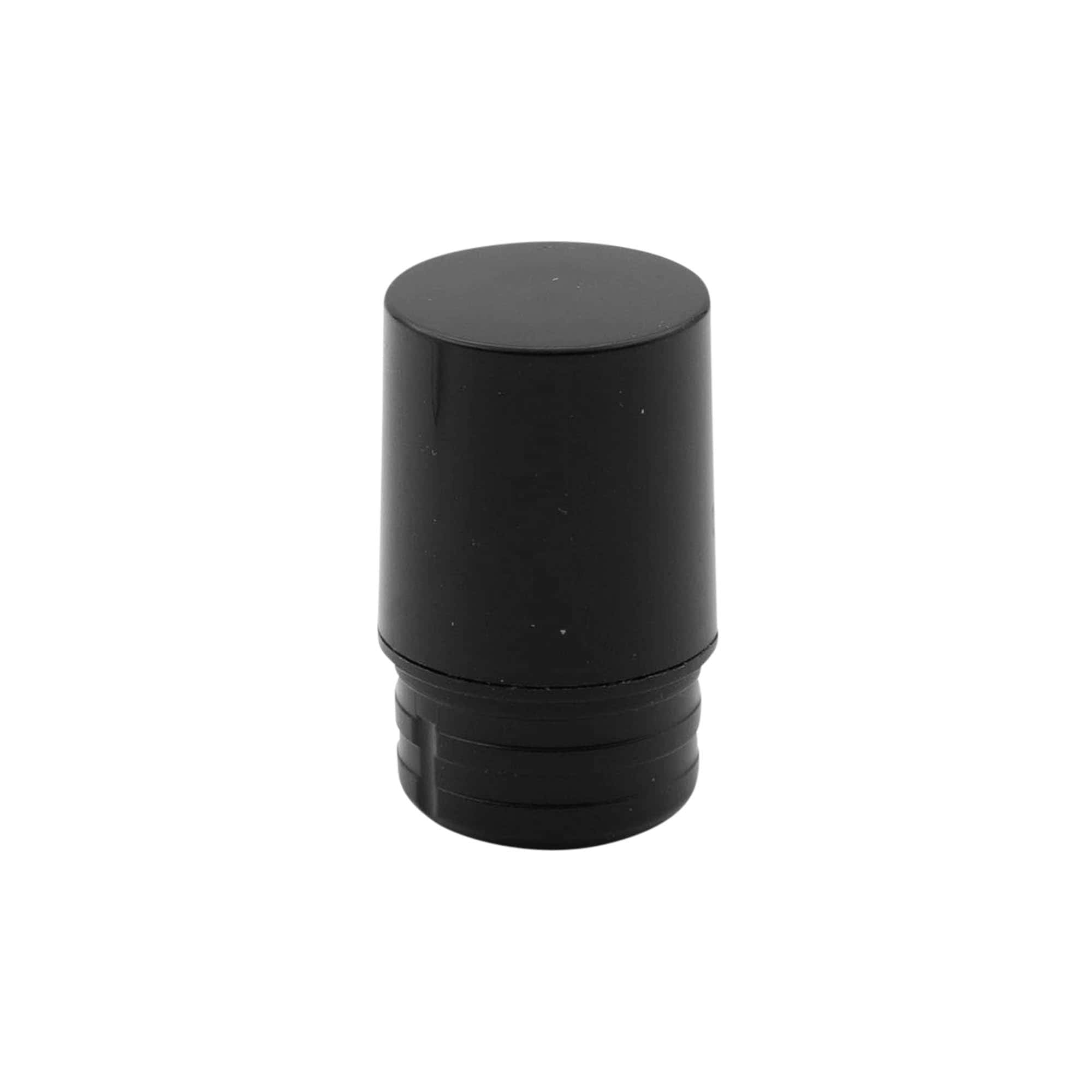 Pompe distributeur sans air « Nano », plastique PP, noir