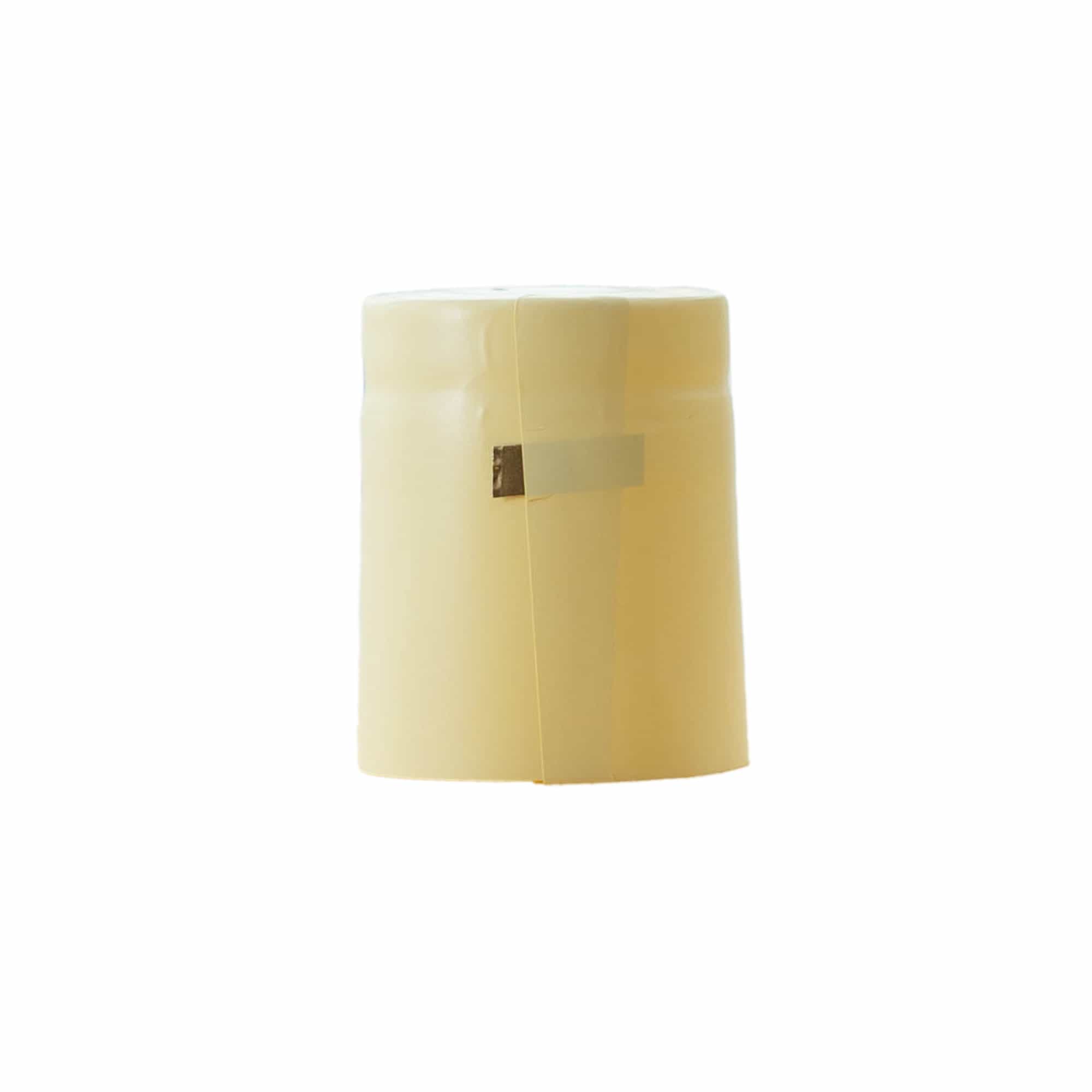 Capsule thermo-rétractable 32x41, plastique PVC, champagne Capsule thermo-rétractable 32x41, plastique PVC, champagne
