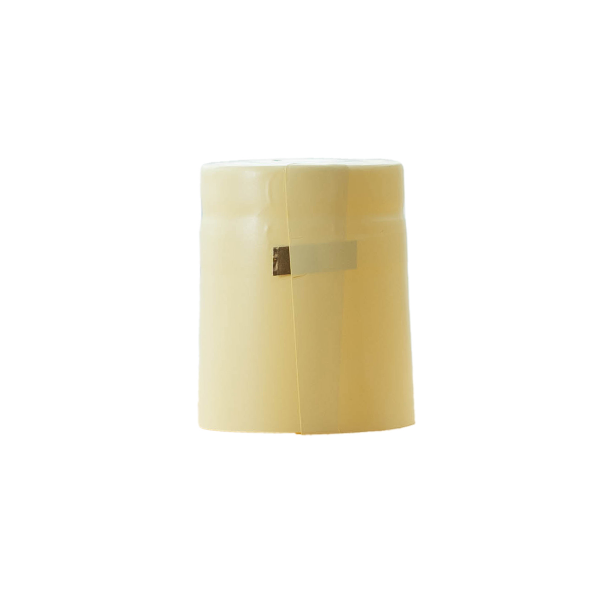Capsule rétractable 32x41, plastique PVC, champagne Capsule rétractable 32x41, plastique PVC, champagne
