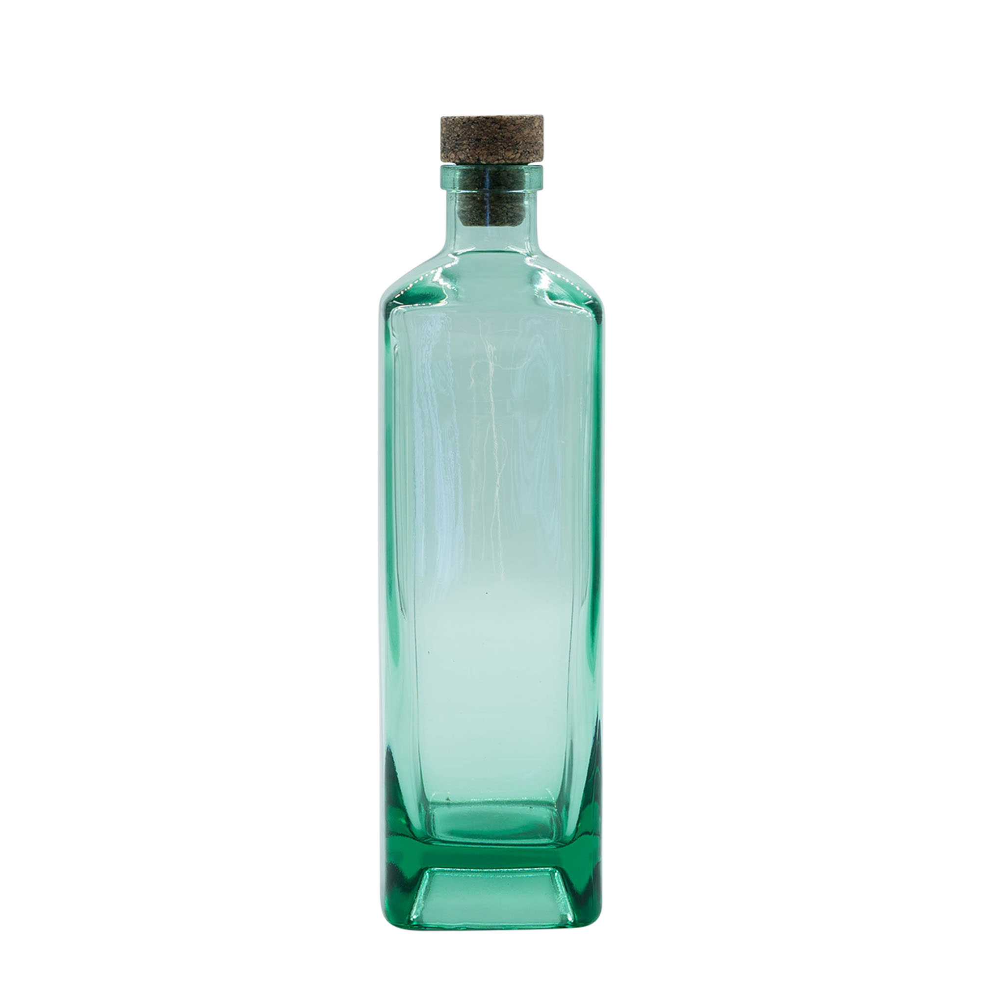 Bouteille en verre 700 ml « Silo », ouverture : liège
