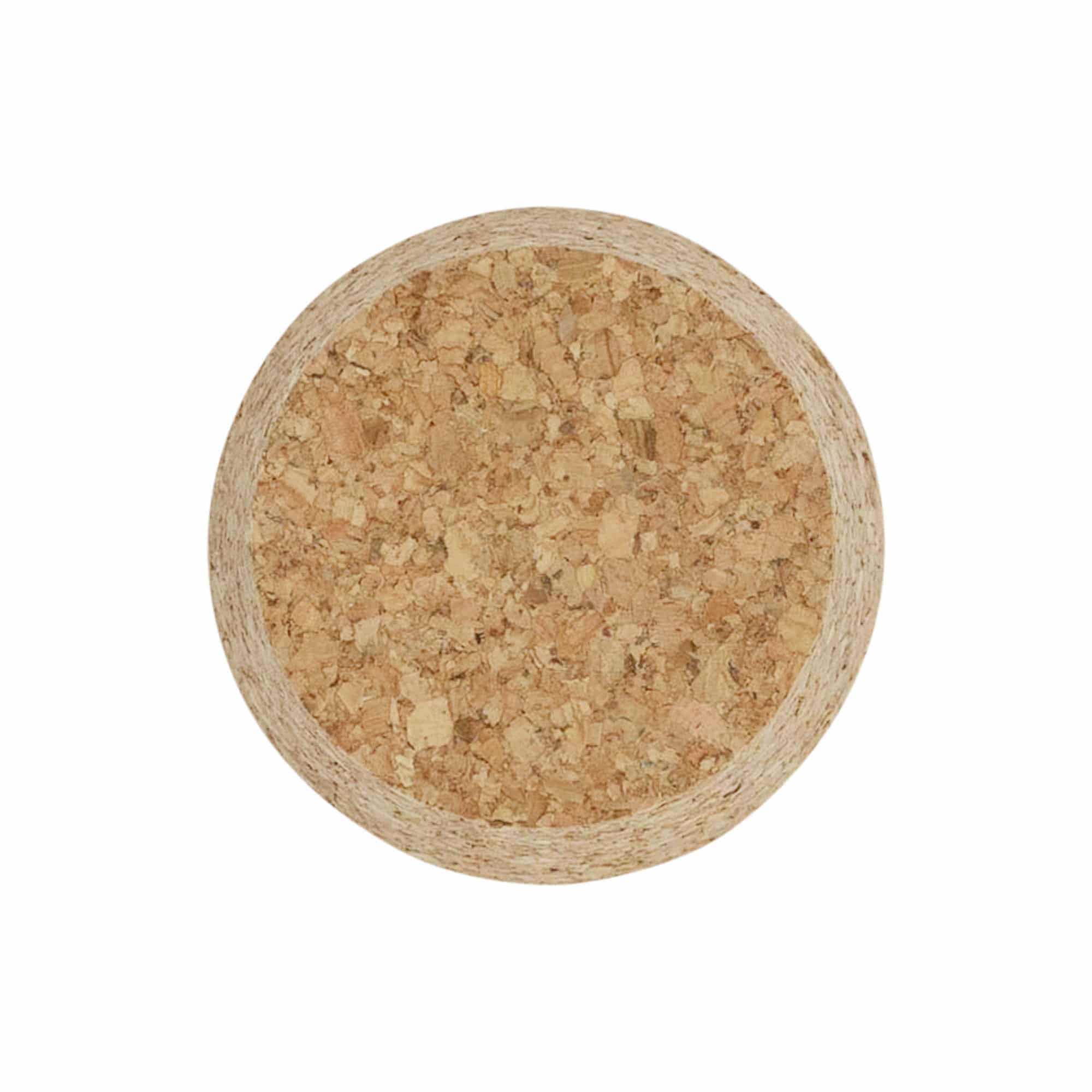 Bouchon conique 48-57 x 27, liège pressé, beige, pour embouchure : liège