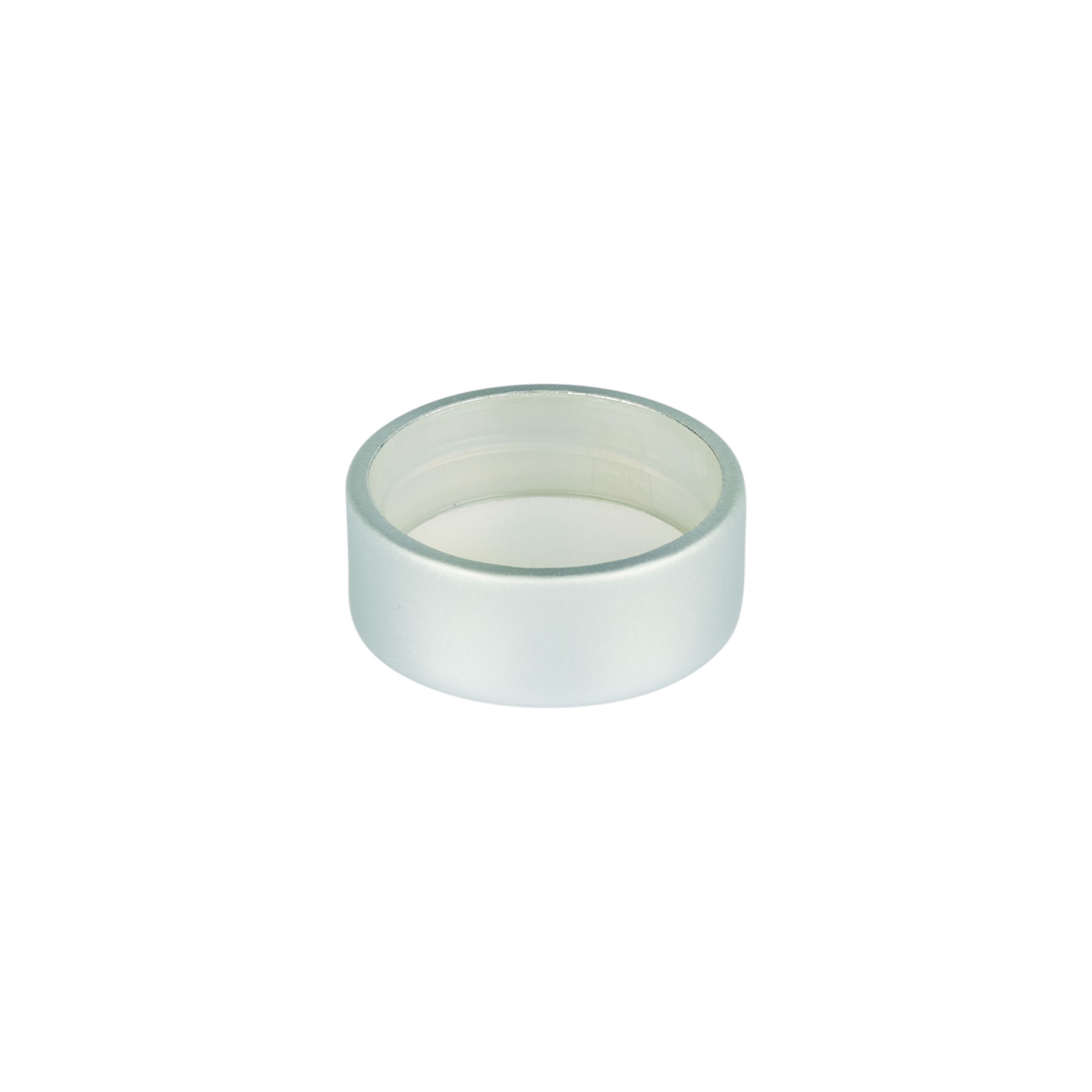Bouchon à vis, métal, argenté, pour embouchure : GPI 28/400 Bouchon à vis, métal, argenté, pour embouchure : GPI 28/400
