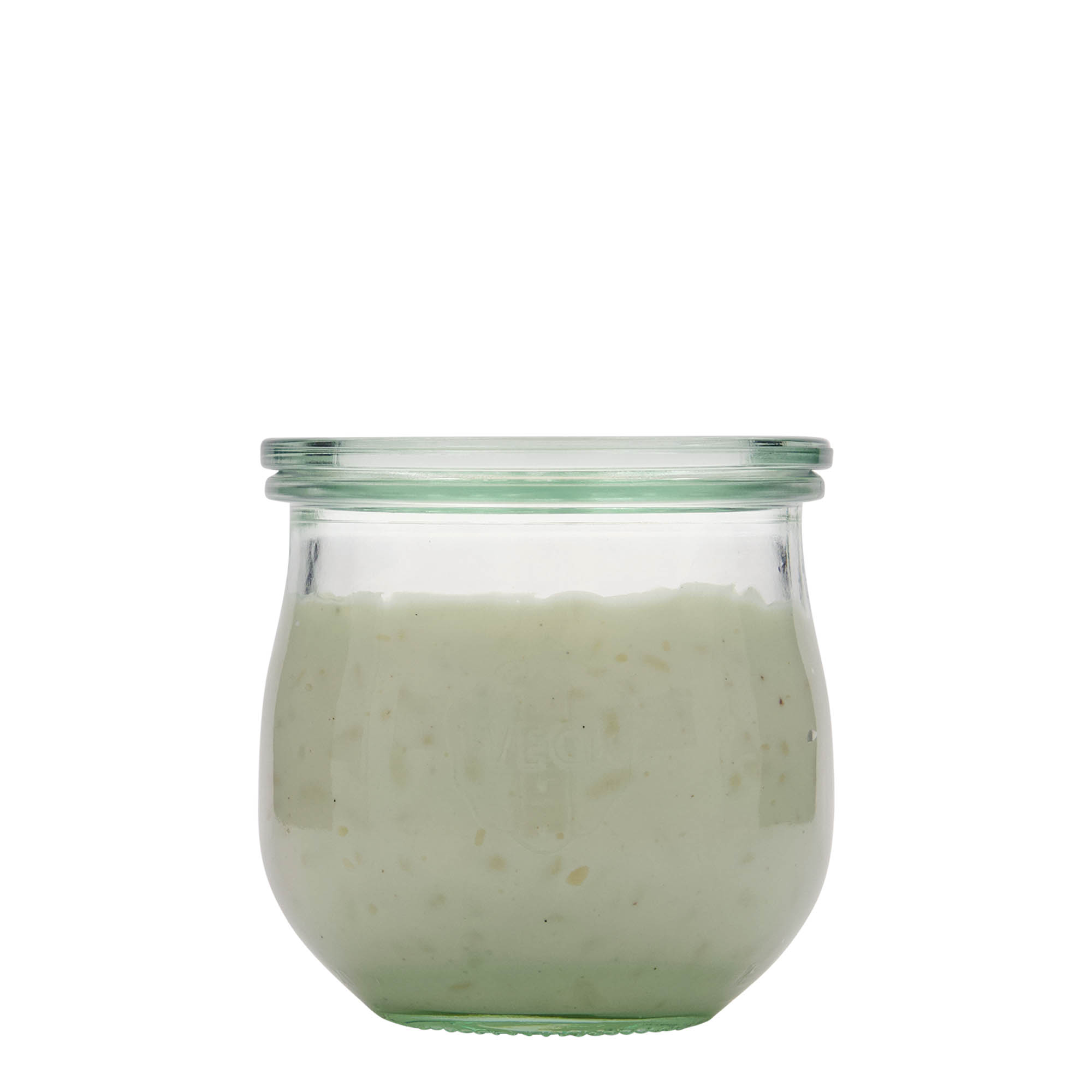 370 ml WECK-Tulipanglas, ouverture : bord rond