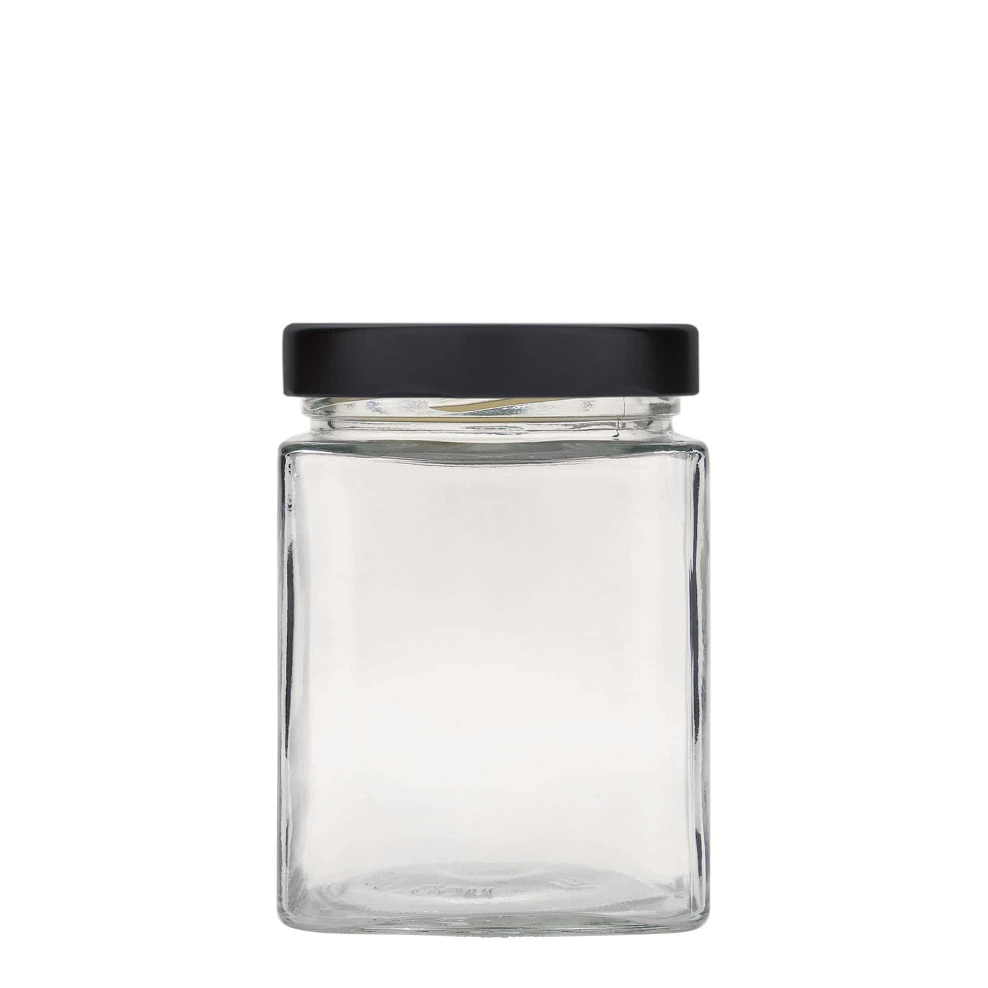 580 ml verre carré 'Ikarus', ouverture : Deep-Twist-Off (DTO 82)