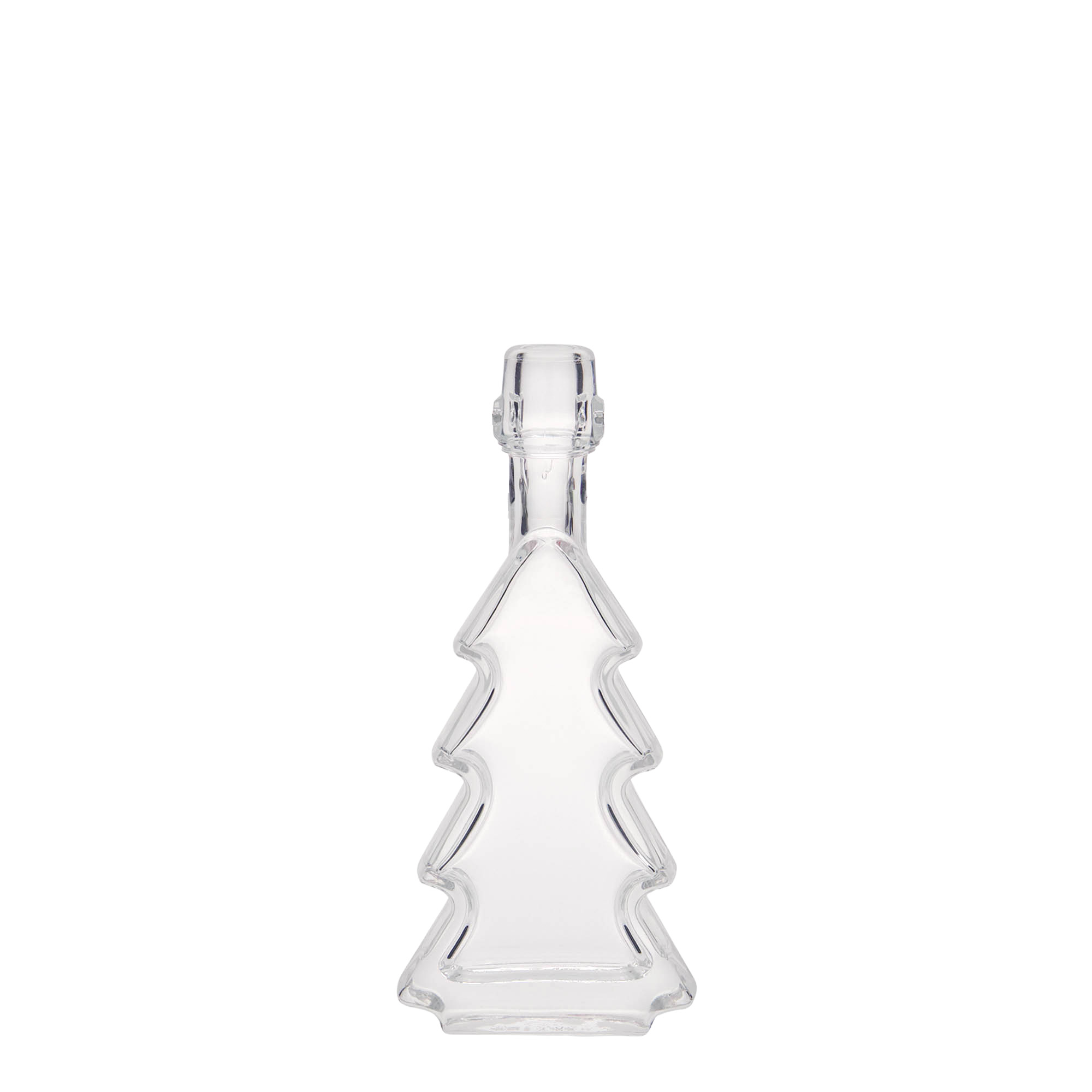 Flacon en verre de 40 ml « Sapin », ouverture : fermeture à levier Flacon en verre de 40 ml « Sapin », ouverture : fermeture à levier