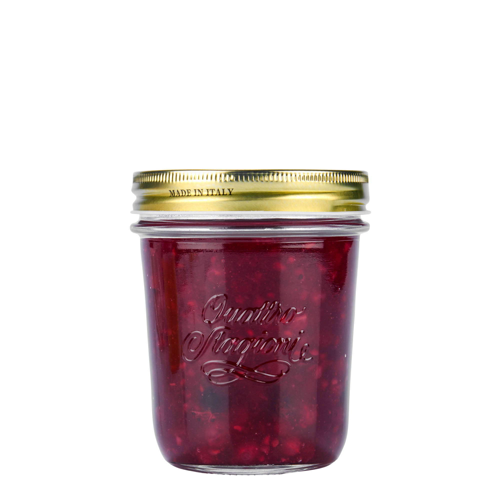 Pot à confiture 320 ml « Quattro Stagioni », ouverture : fermeture à vis