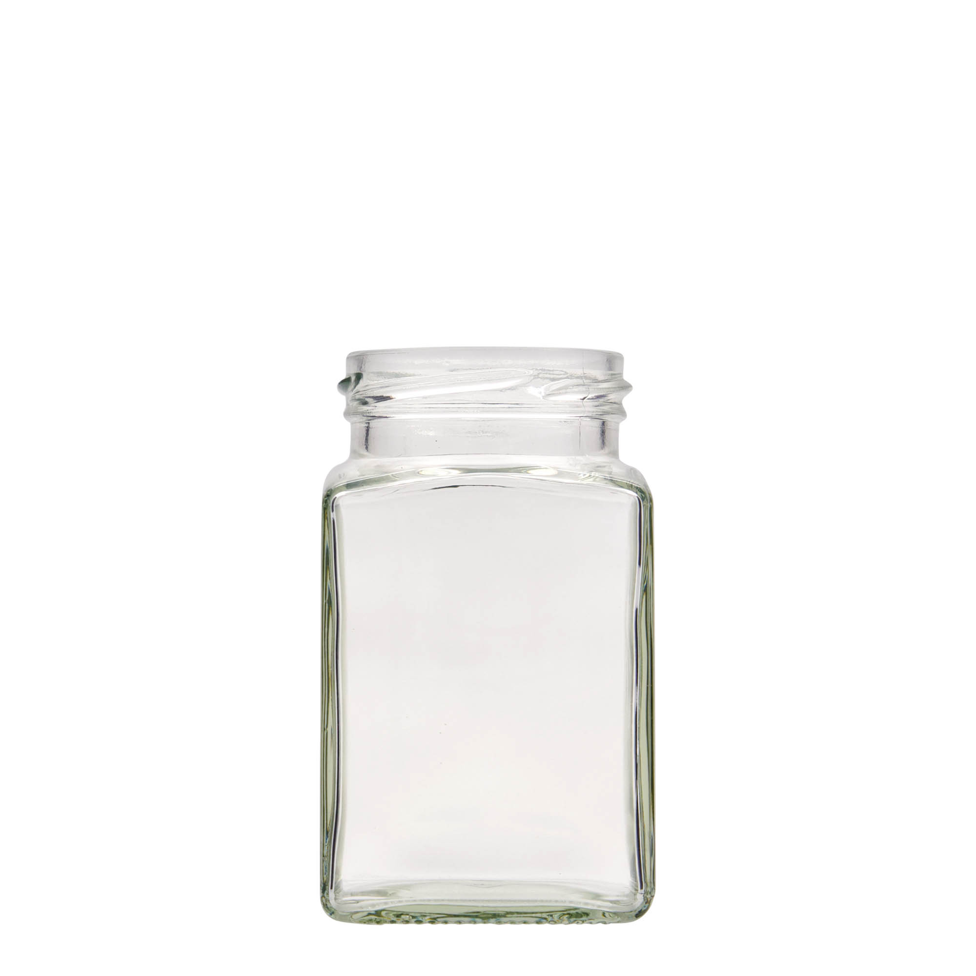 260 ml en verre carré, ouverture : Twist-Off (TO 58) 260 ml en verre carré, ouverture : Twist-Off (TO 58)