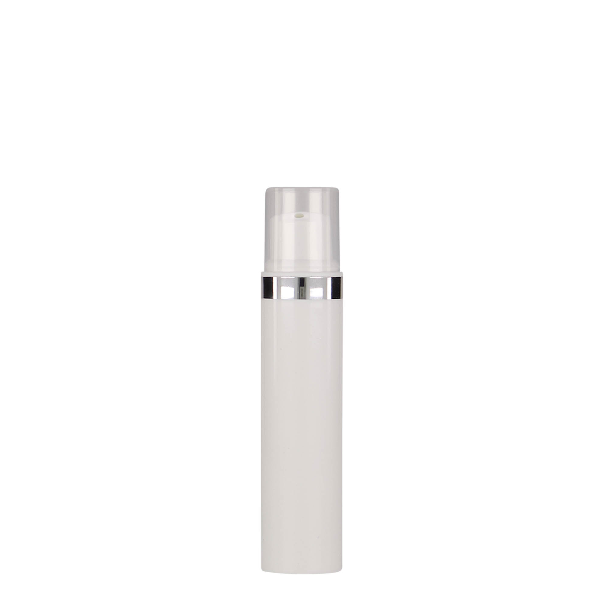Distributeur sans air 15 ml 'Nano', plastique PP, blanc
