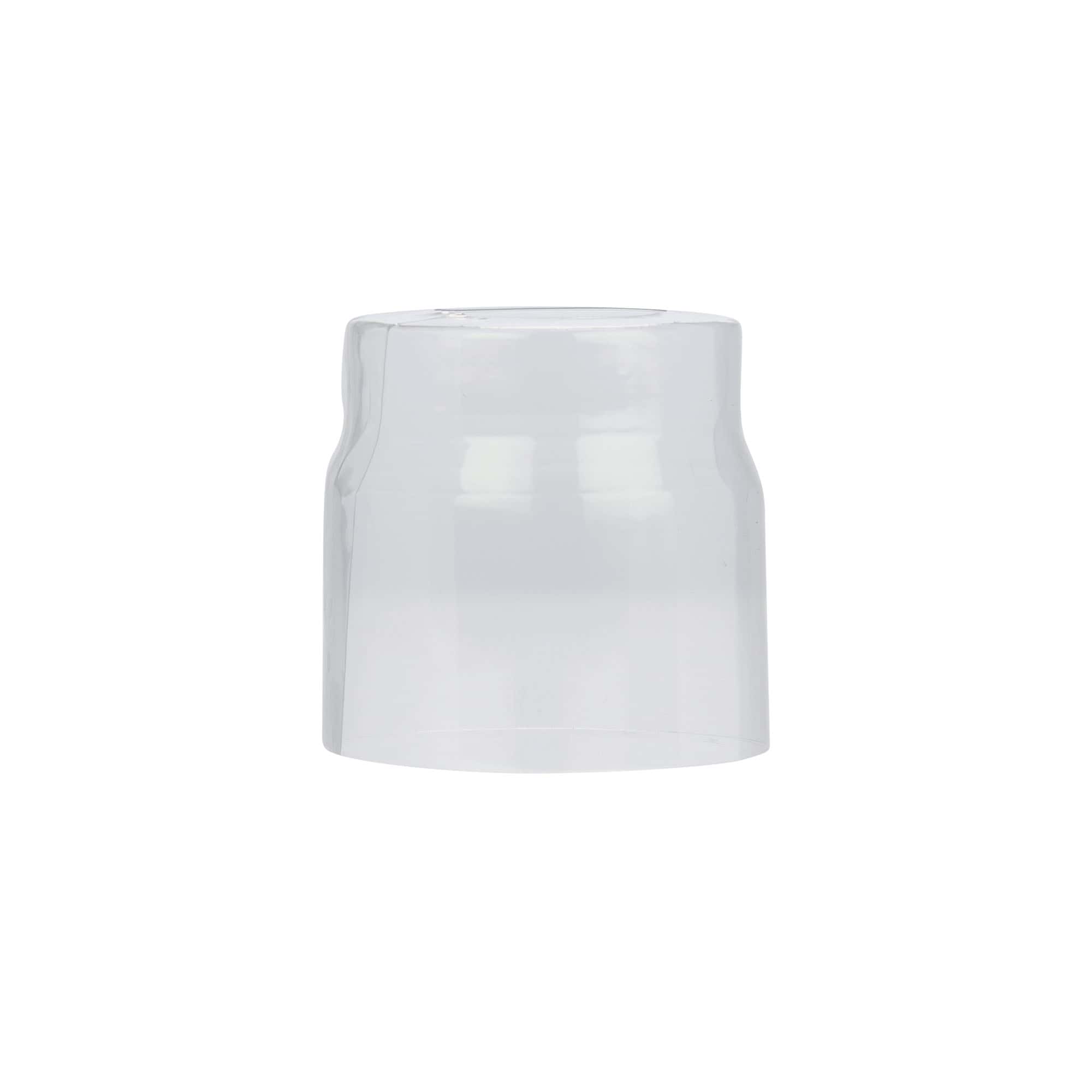 Capsule rétractable pharmacien 25x40, plastique PVC