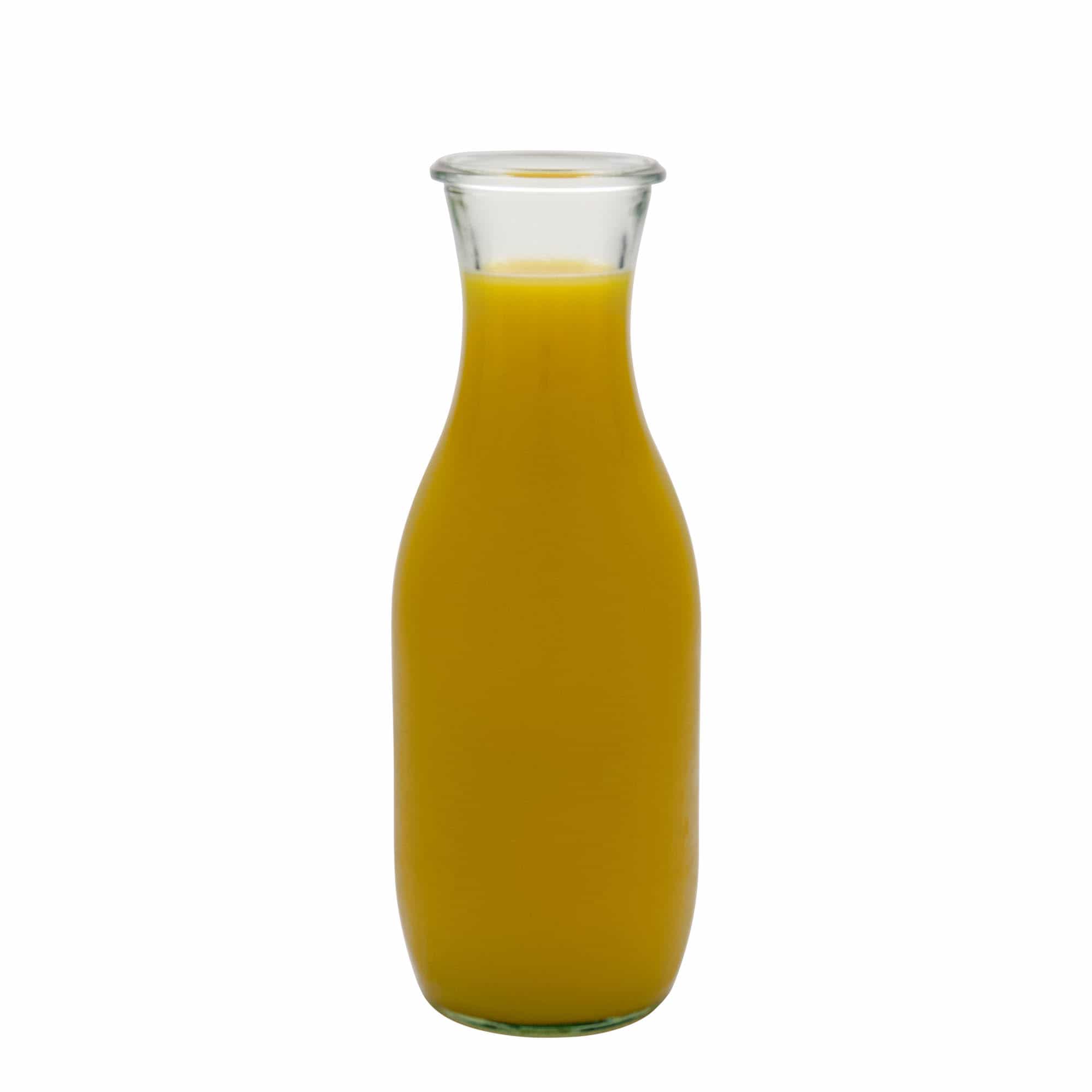 Bouteille de jus de fruit WECK 1 000 ml, bouchage: bords arrondis