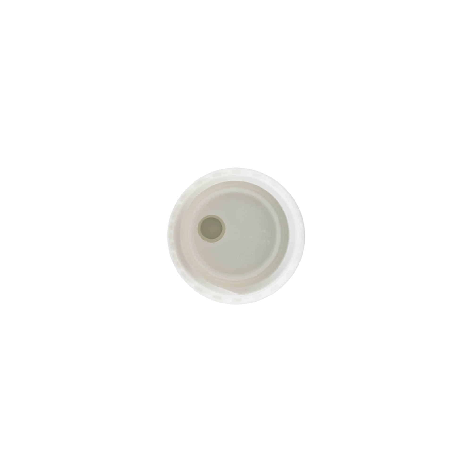 Bouchon à vis Disc Top, plastique PP, blanc, pour ouverture : 24/410 Bouchon à vis Disc Top, plastique PP, blanc, pour ouverture : 24/410