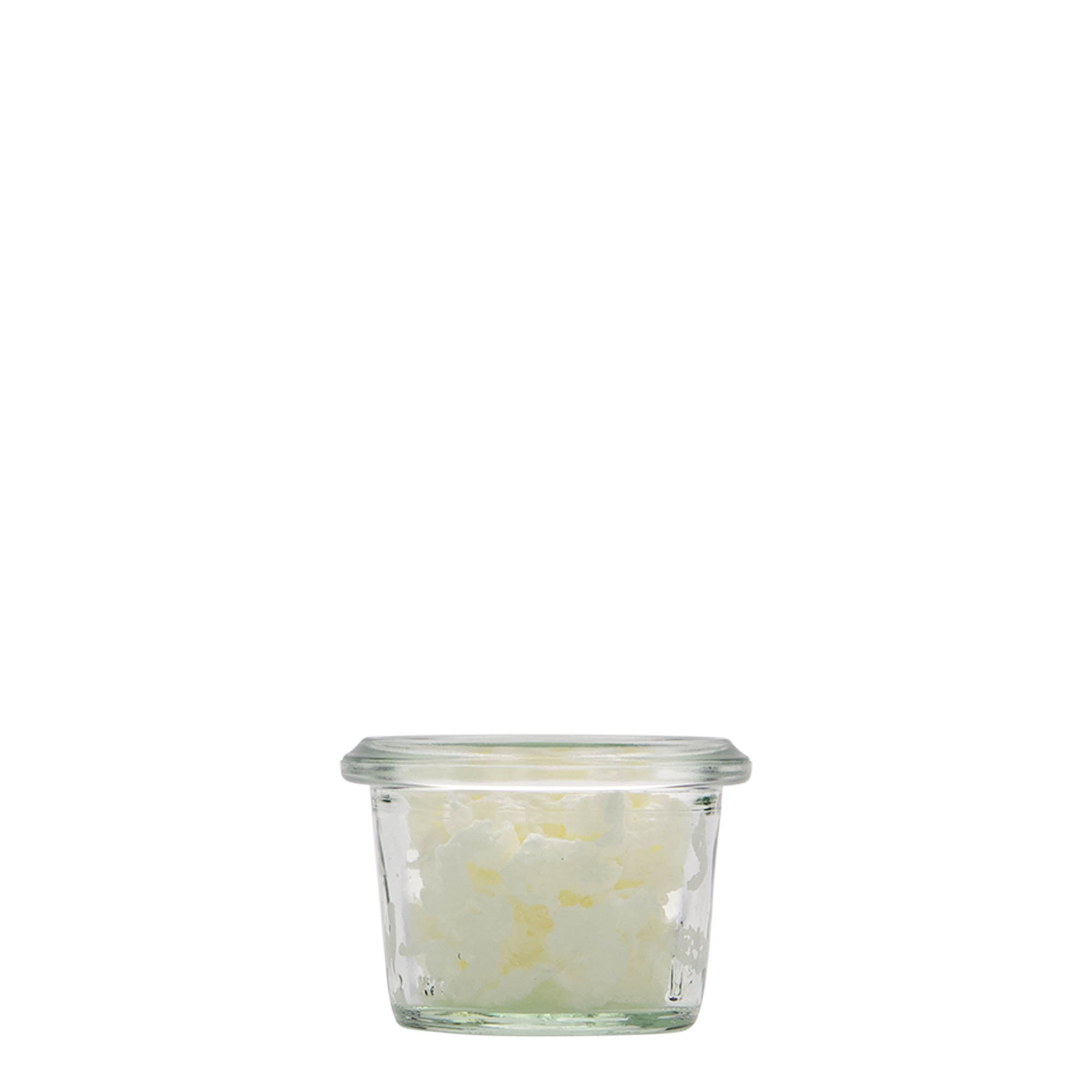35 ml bocal WECK à fond conique, ouverture : bord rond 35 ml bocal WECK à fond conique, ouverture : bord rond
