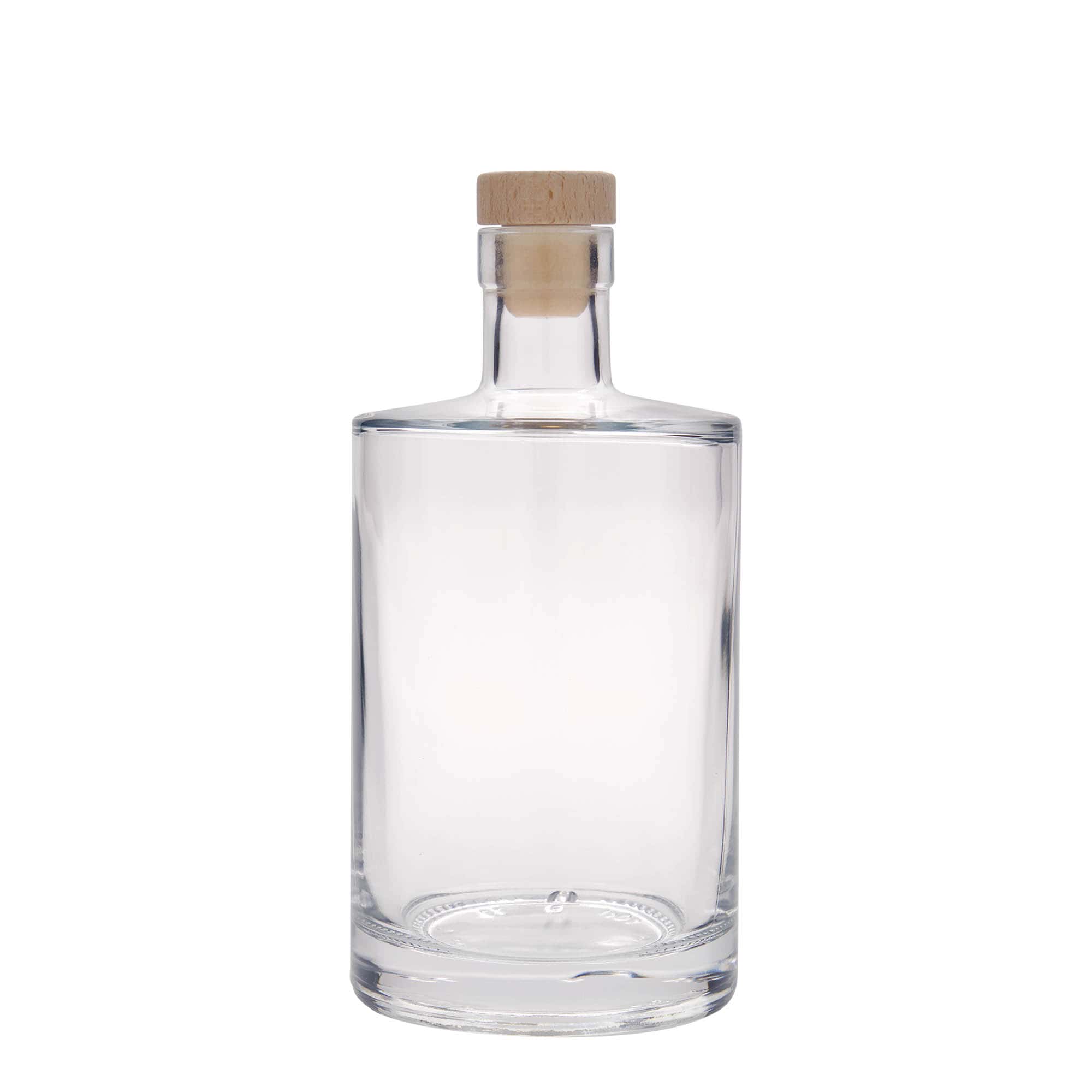 Bouteille en verre 700 ml « Aventura », ouverture : bouchon en liège
