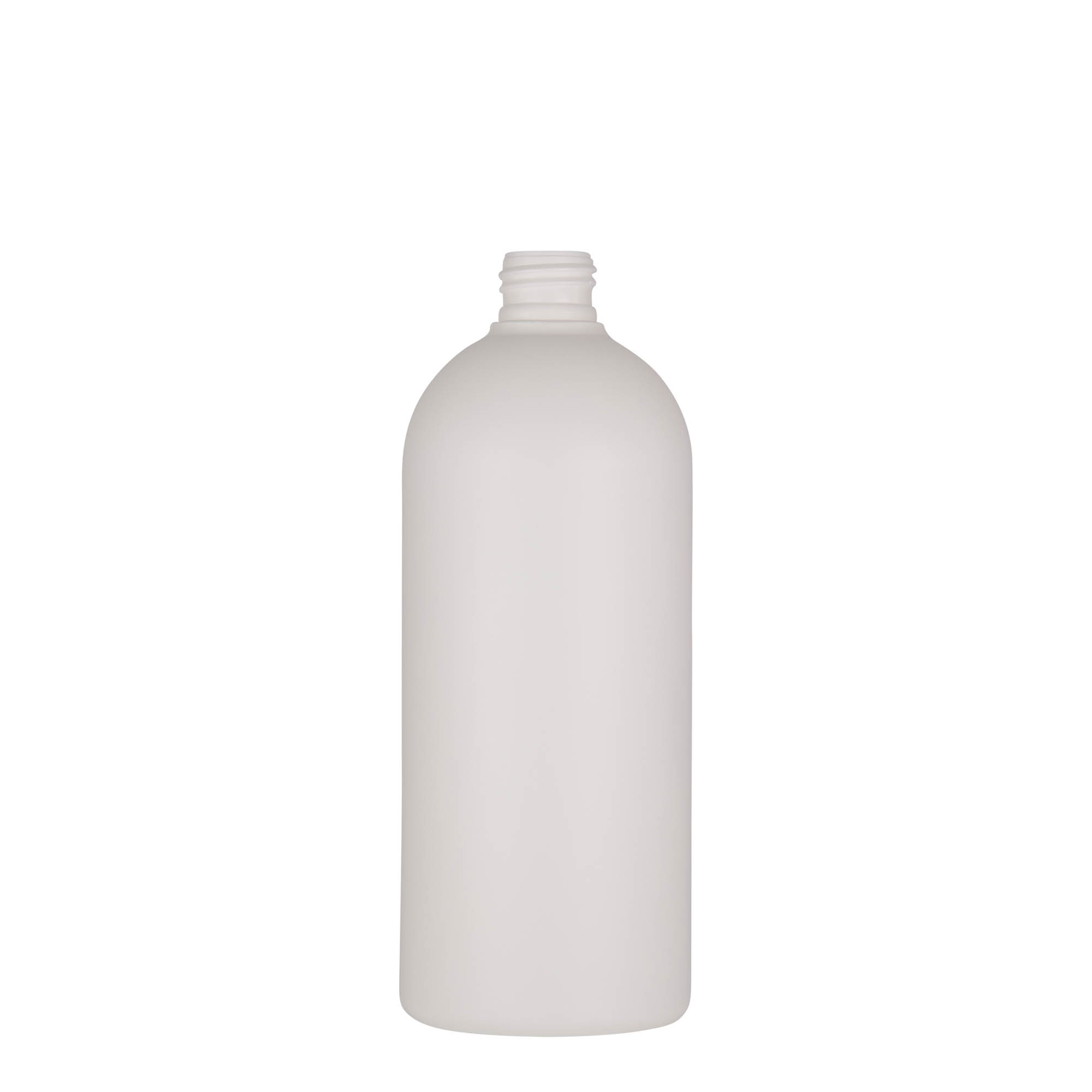 Flacon en plastique 500 ml 'Tuffy', HDPE, blanc, ouverture : 24/410 Flacon en plastique 500 ml 'Tuffy', HDPE, blanc, ouverture : 24/410