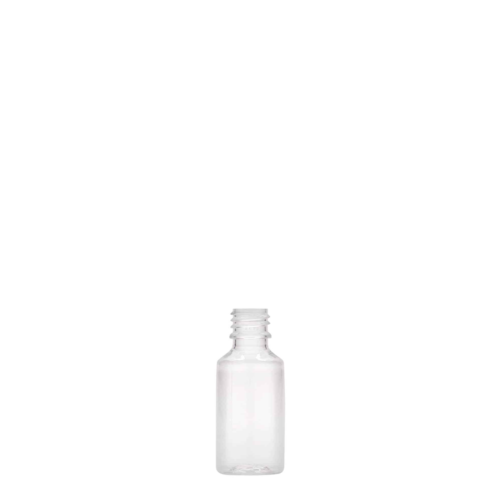 Flacon PET 10 ml « E-Liquid » avec sécurité qualité et enfant, plastique, ouverture : bouchon à vis