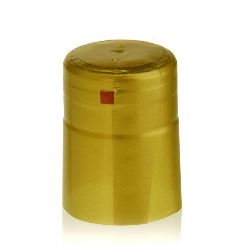 Capsule thermo-rétractable 32x41, plastique PVC, doré