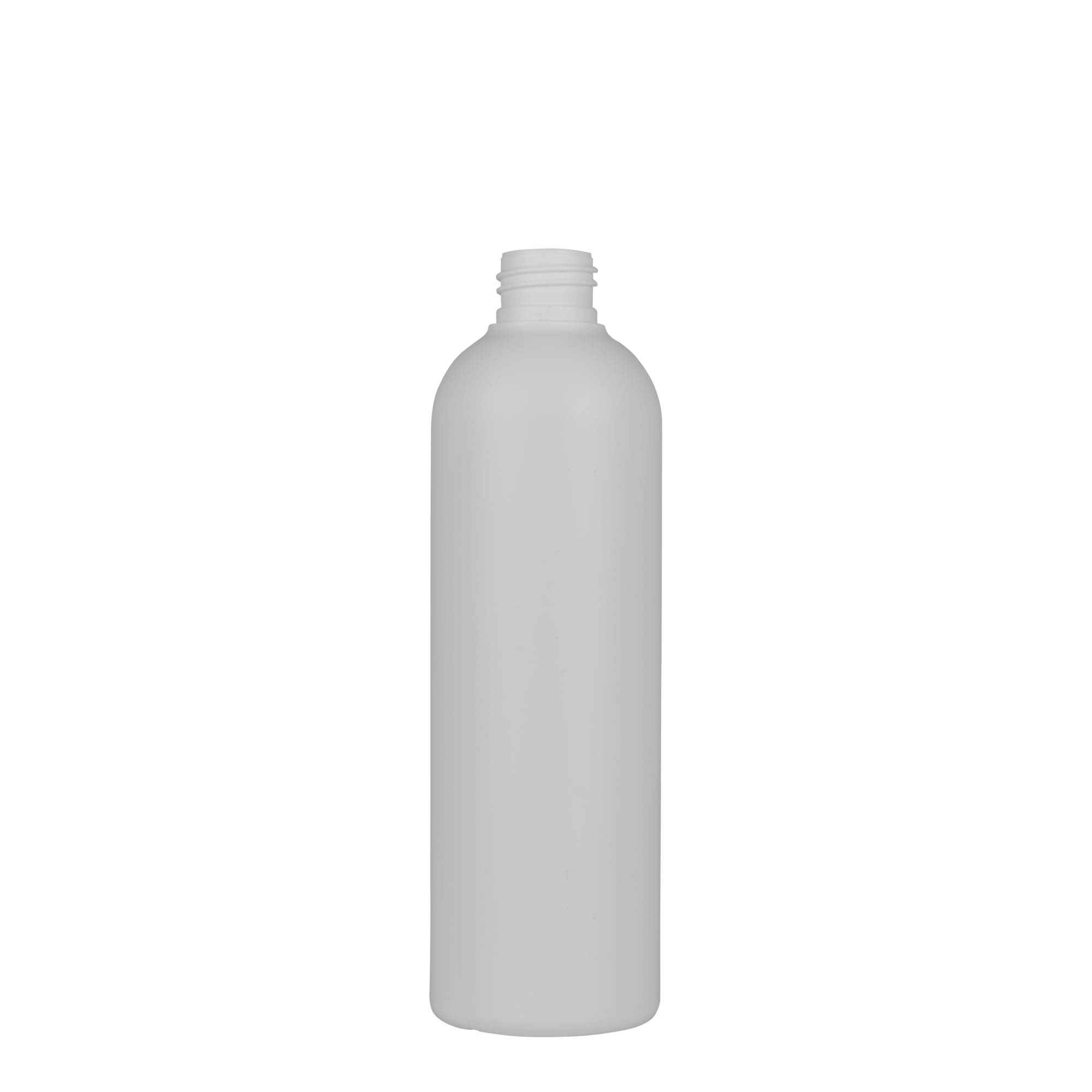 Flacon en plastique 300 ml 'Tuffy', PEHD, blanc, ouverture : 24/410 Flacon en plastique 300 ml 'Tuffy', PEHD, blanc, ouverture : 24/410