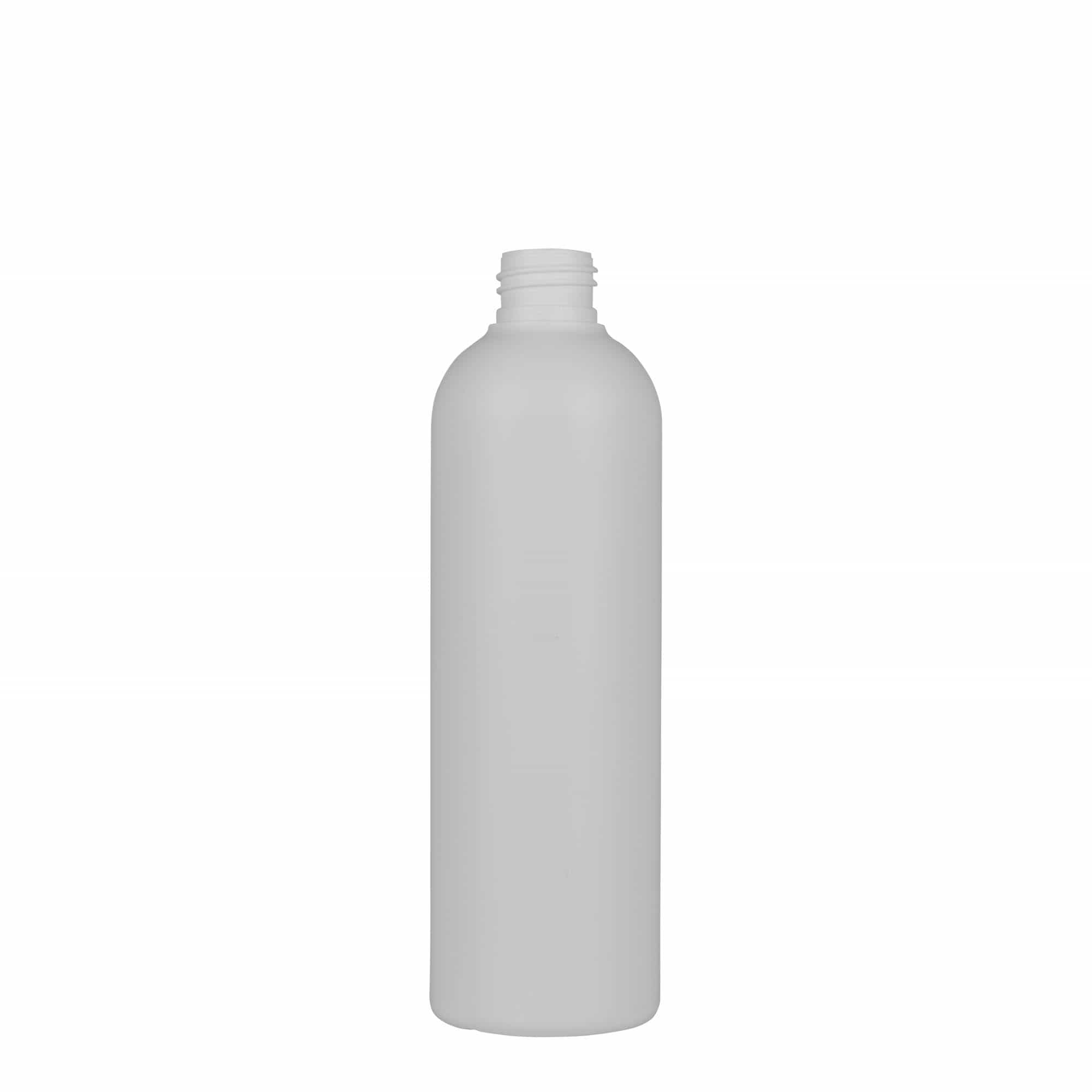 Flacon en plastique 300 ml « Tuffy », PEHD, blanc, ouverture : 24/410