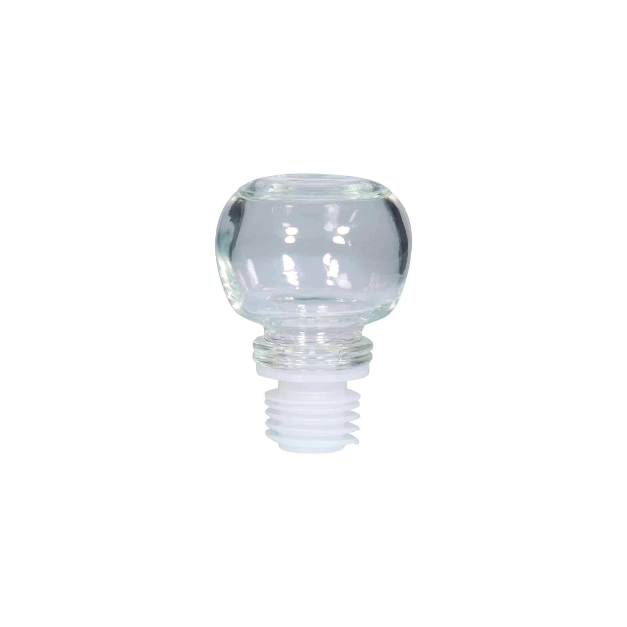 Bouchon à prise 19 mm, verre, pour embouchure : liège