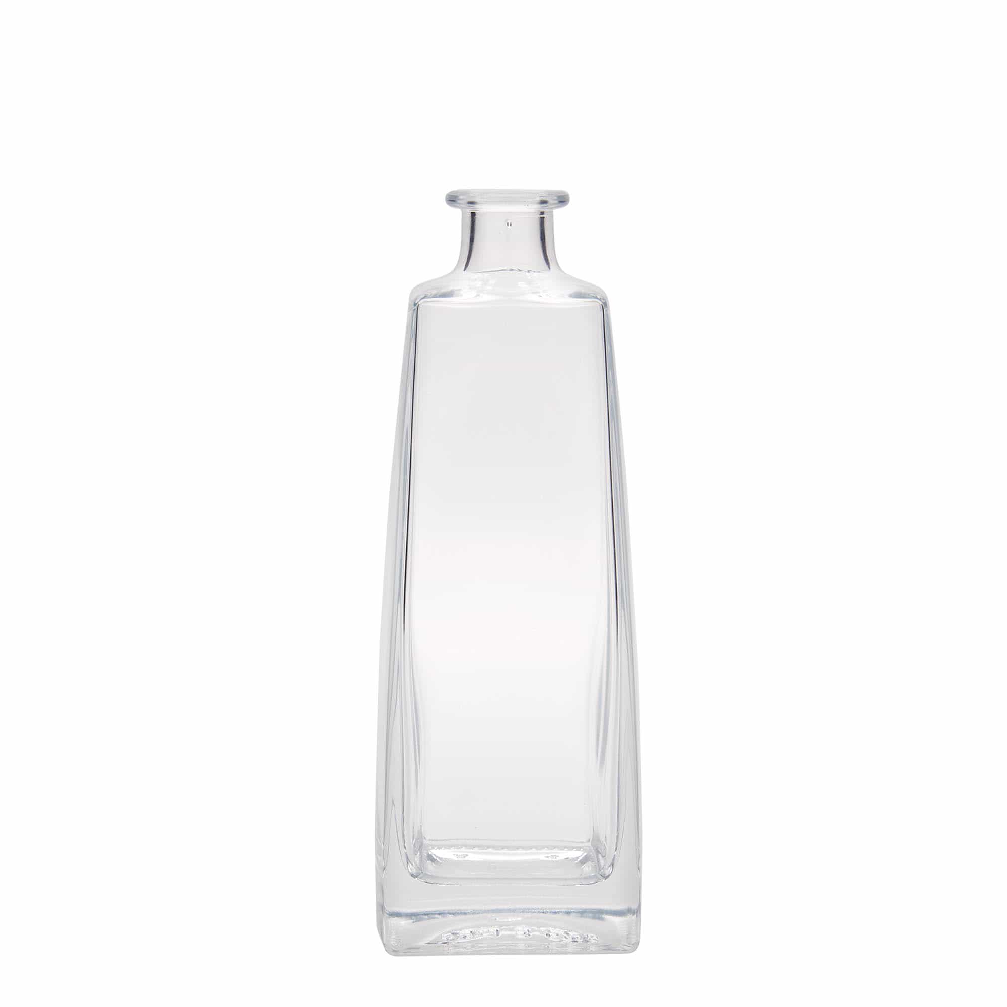 Bouteille en verre 500 ml 'Timmy', rectangulaire, bouchage: bouchon Bouteille en verre 500 ml 'Timmy', rectangulaire, bouchage: bouchon