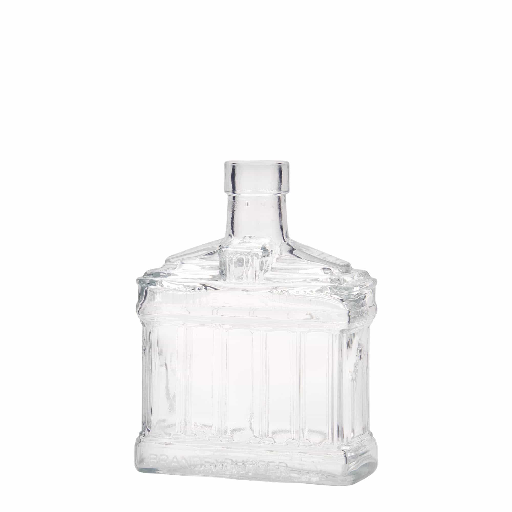 Bouteille en verre 200 ml 'Porte de Brandebourg', bouchage: bouchon