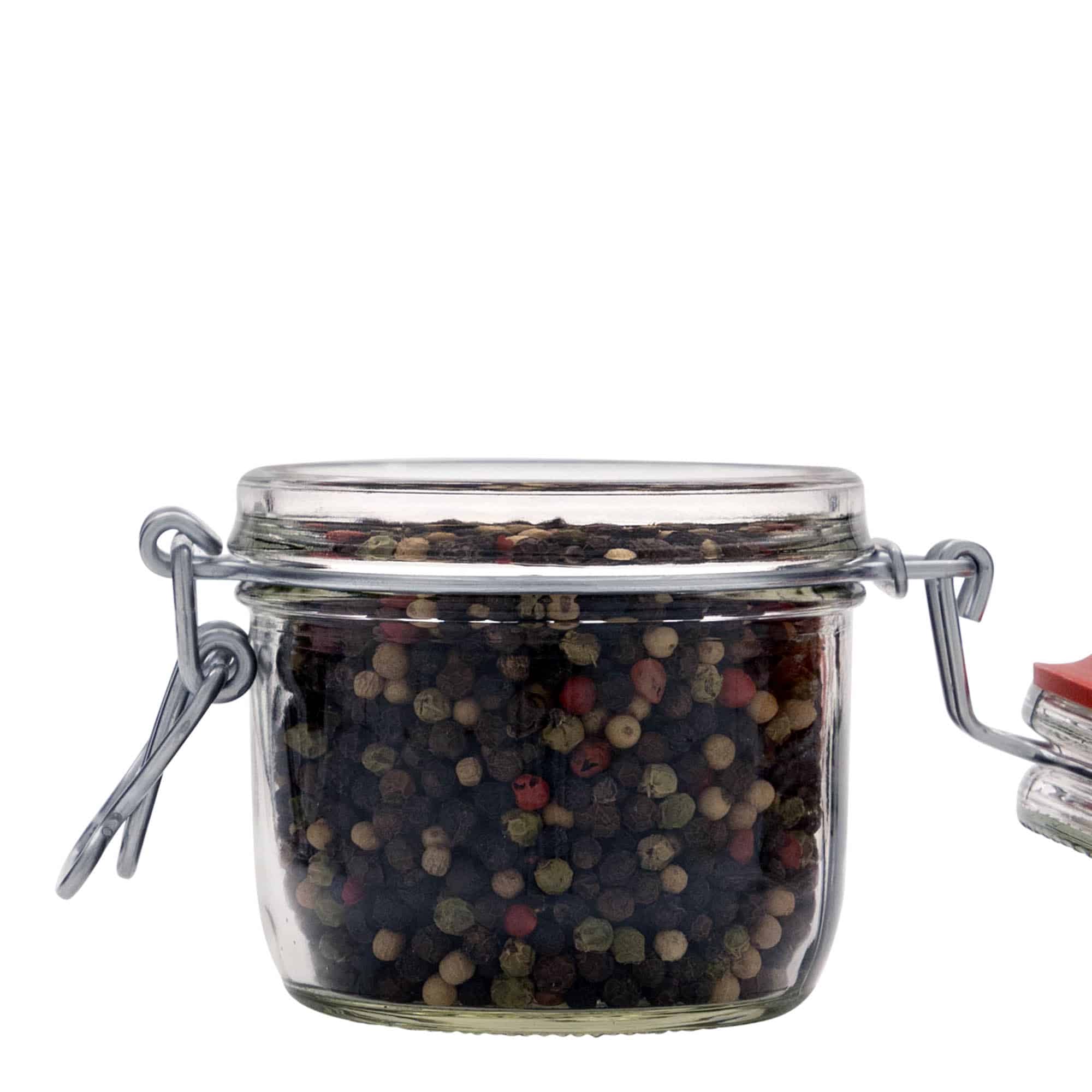 255 ml bocal à fermeture à levier, ouverture : fermeture à levier