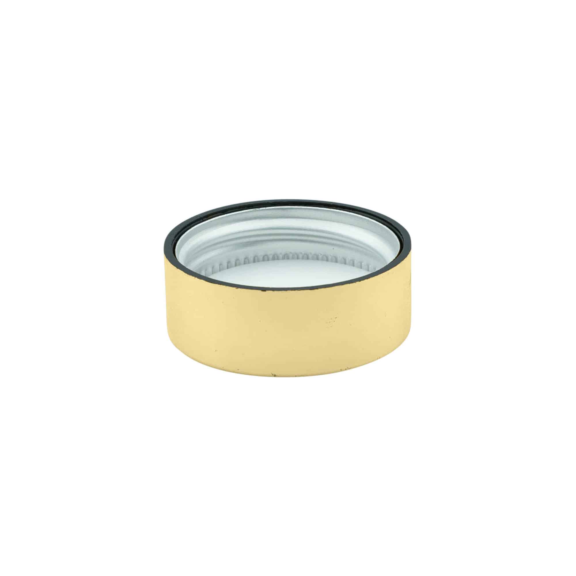 Bougage à vis, plastique ABS, doré, pour bouchage: GPI 33/400