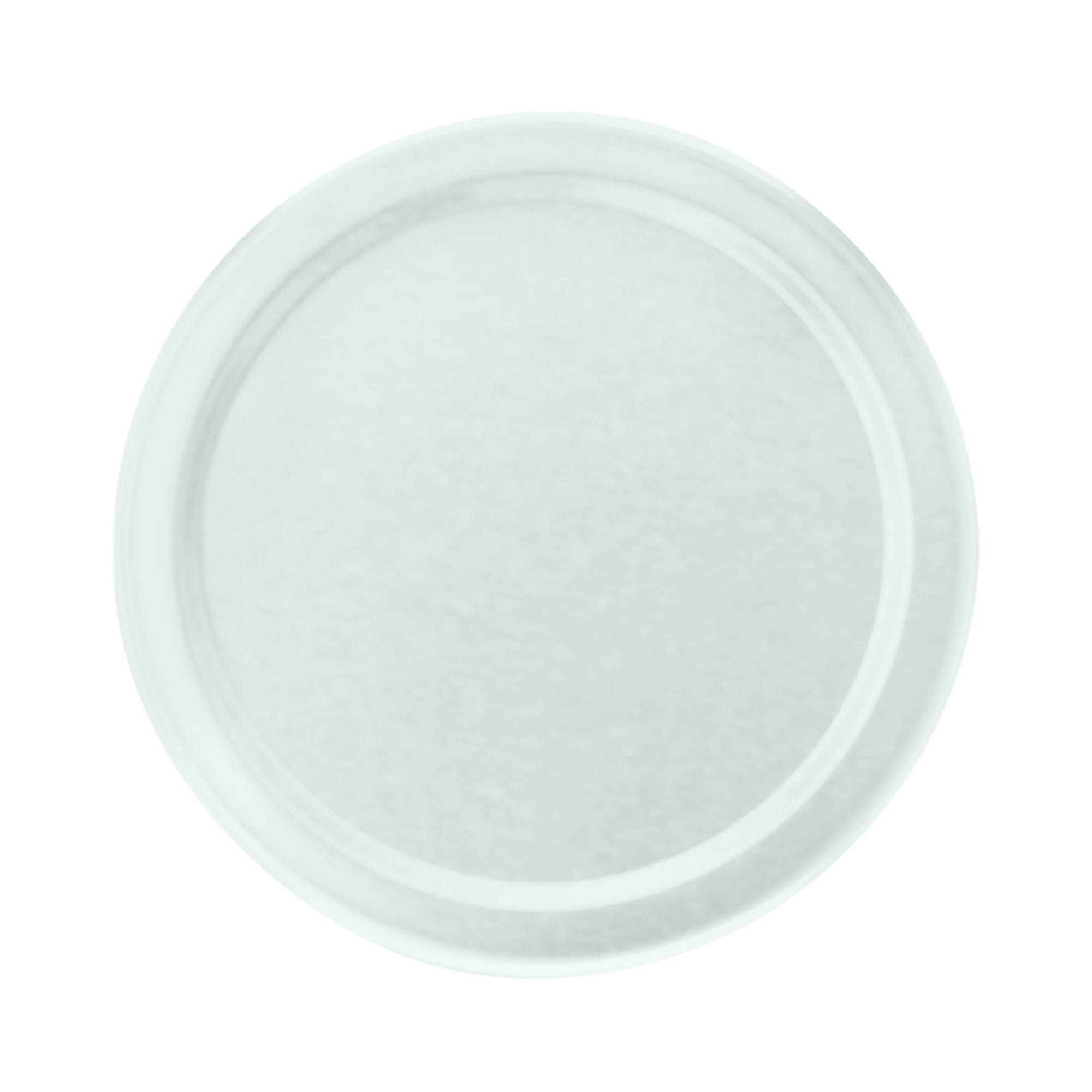 Couvercle à visser extra profond, métal, argenté, pour ouverture : EDTO70 Couvercle à visser extra profond, métal, argenté, pour ouverture : EDTO70