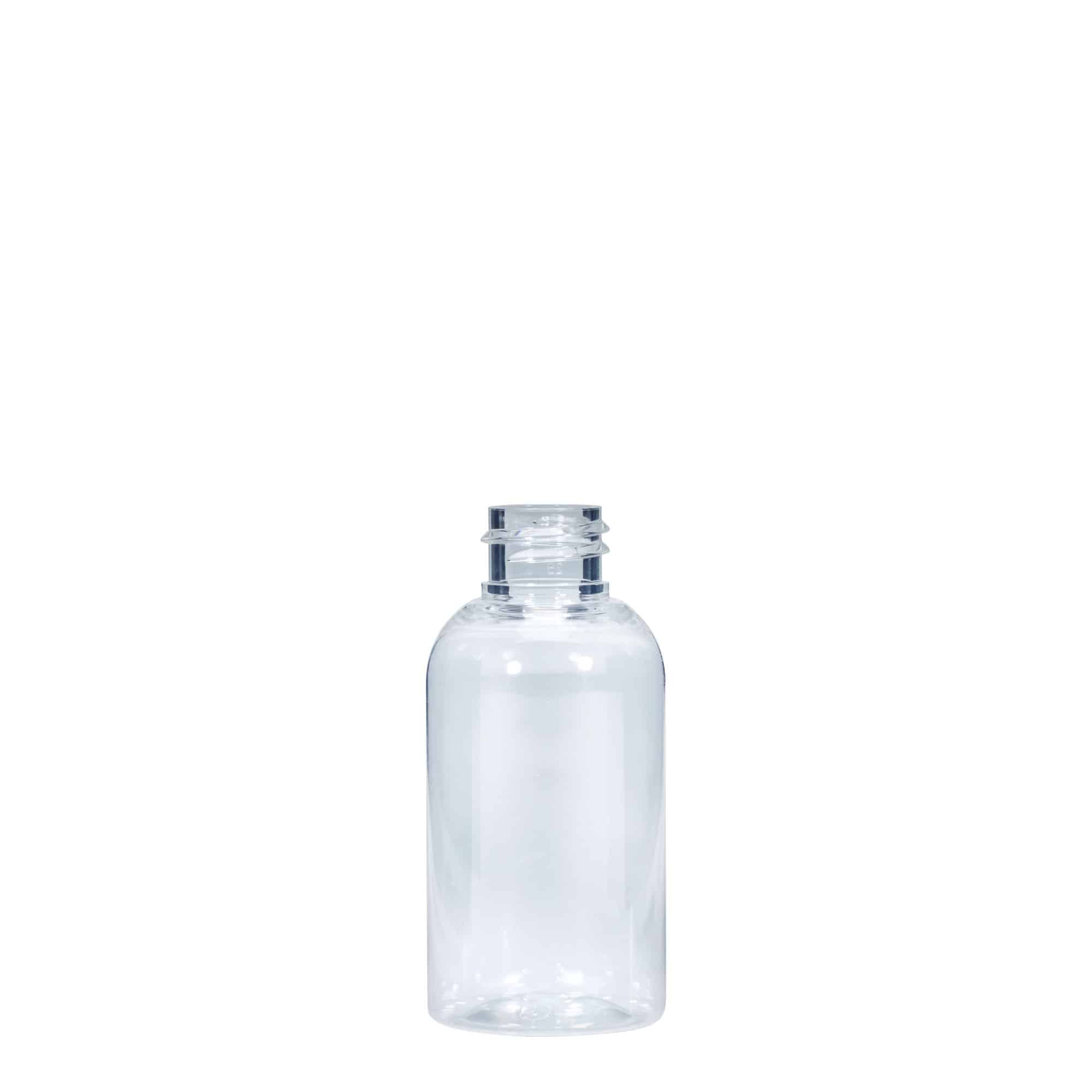 Bouteille en PET 50 ml 'Boston', plastique, bouchage: GPI 20/410