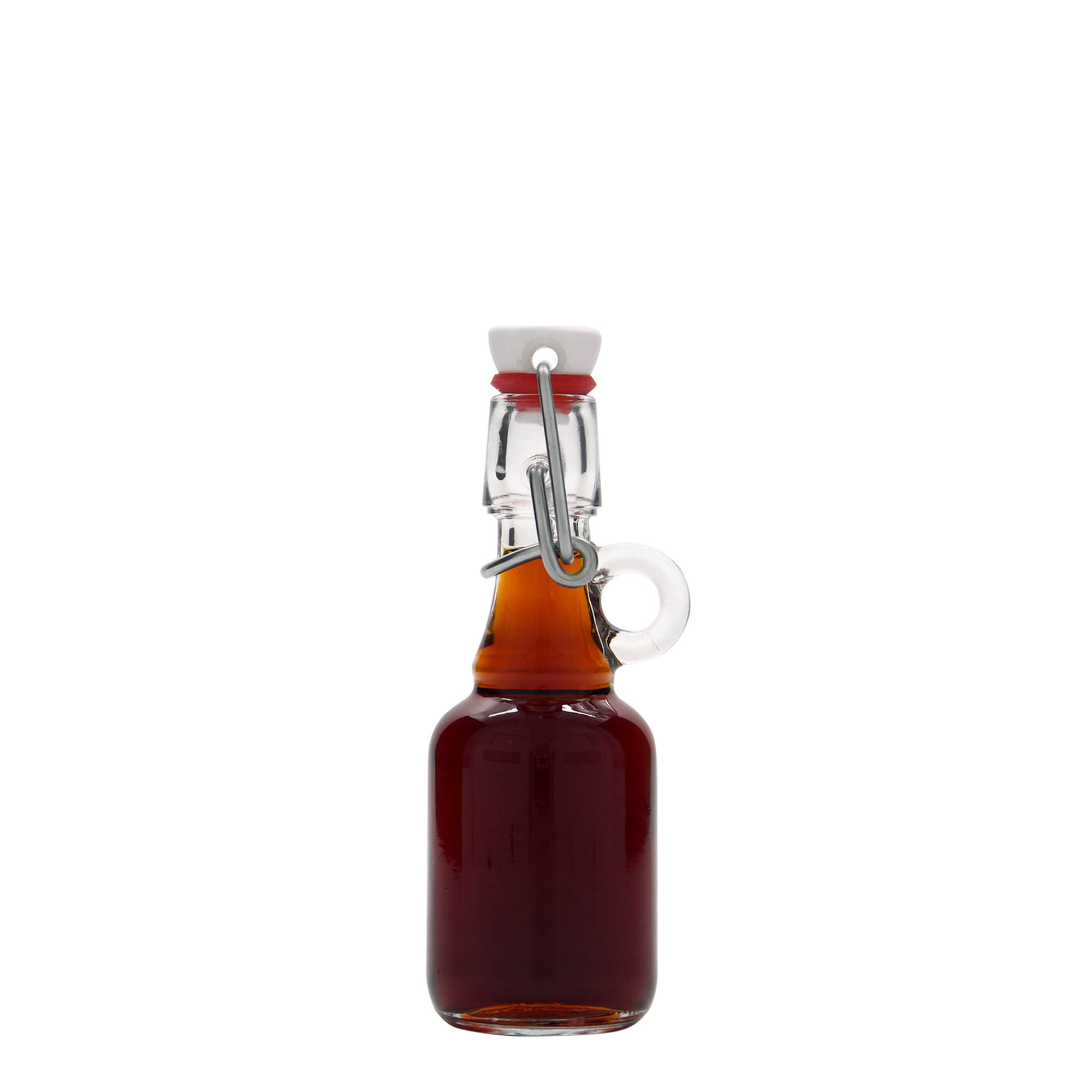 Flacon en verre 40 ml « Santos », ouverture : fermeture à bascule