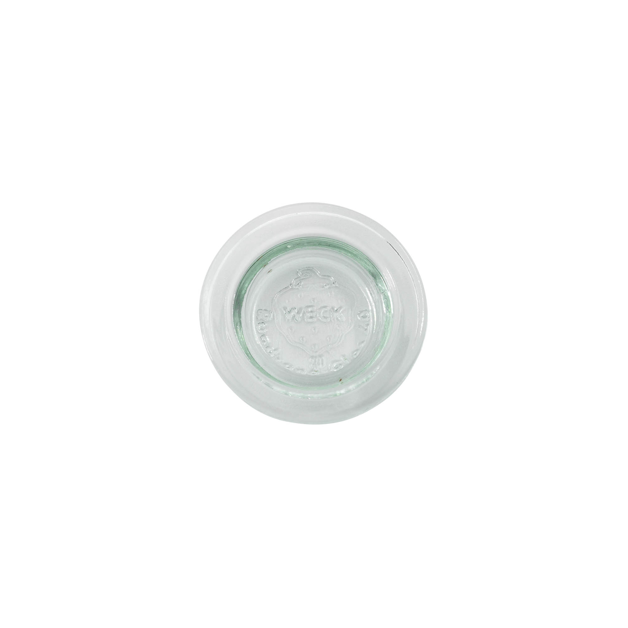 Couvercle en verre WECK à bord rond, pour ouverture : RR40 Couvercle en verre WECK à bord rond, pour ouverture : RR40
