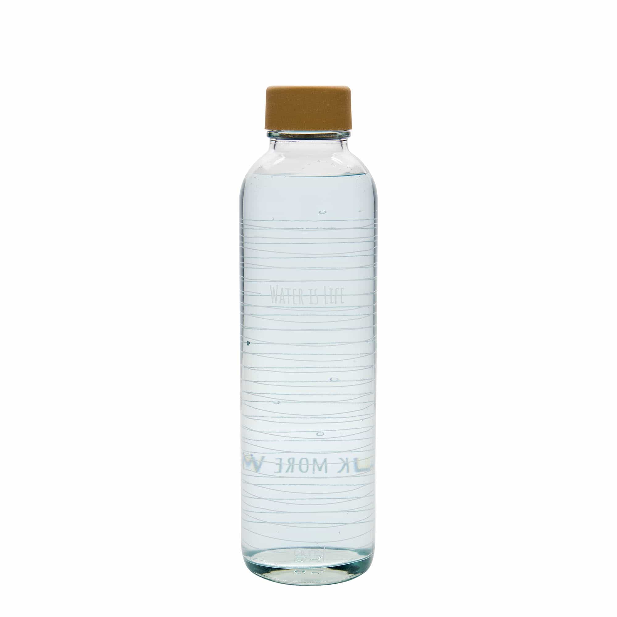 Bouteille d'eau 700 ml CARRY Bottle « Water is Life », ouverture : bouchon à vis