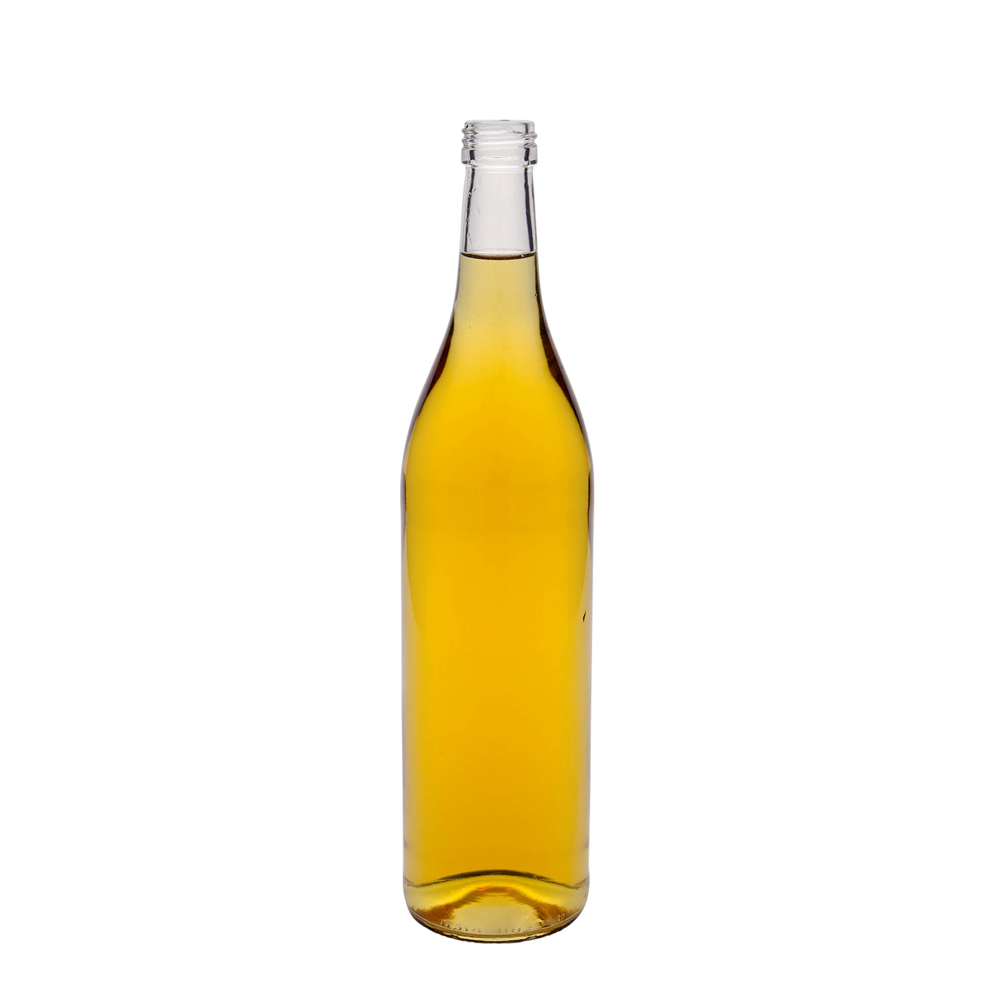Bouteille en verre 700 ml 'Roger', ouverture : PP 28 Bouteille en verre 700 ml 'Roger', ouverture : PP 28