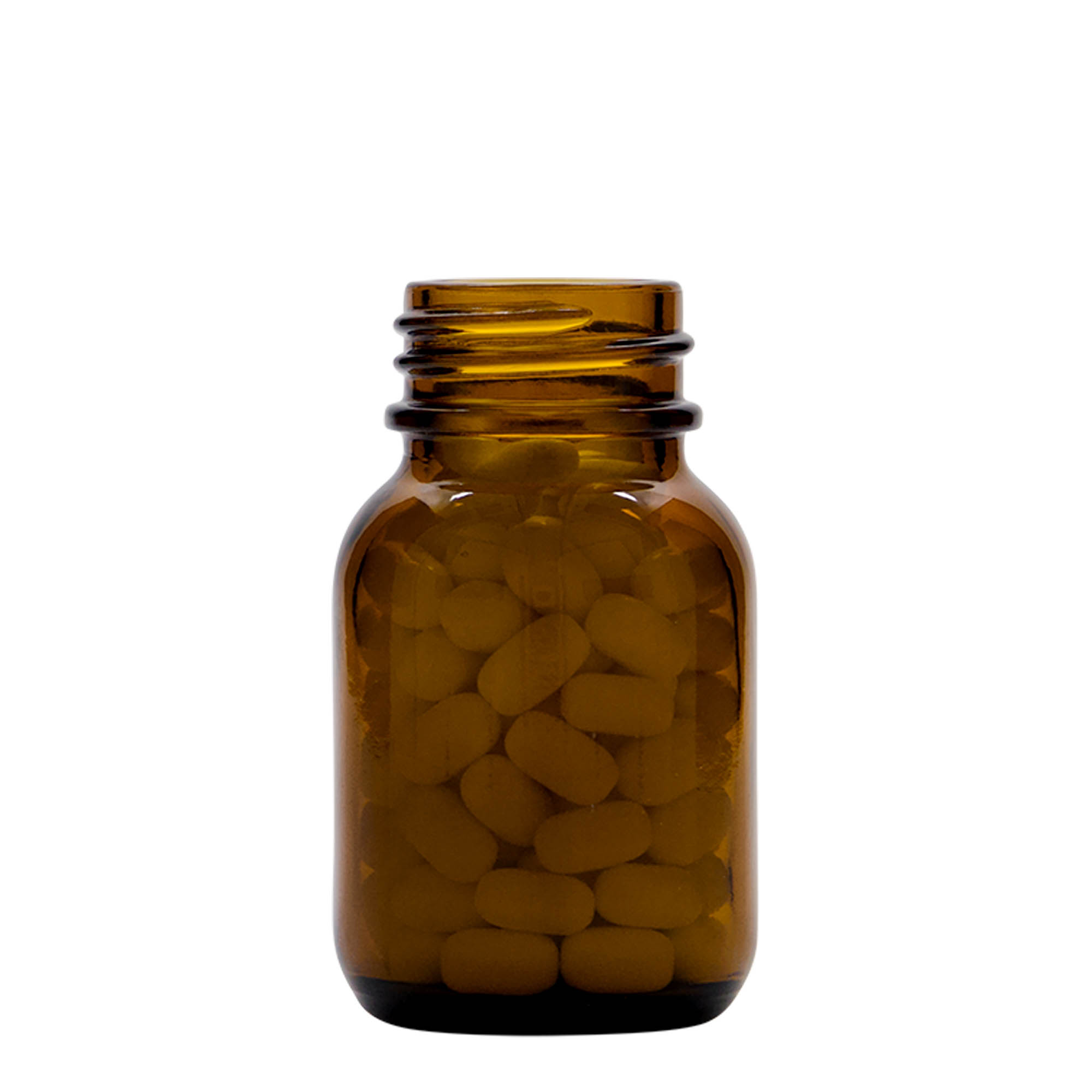 50 ml flacon à col large, brun, ouverture : DIN 32 50 ml flacon à col large, brun, ouverture : DIN 32