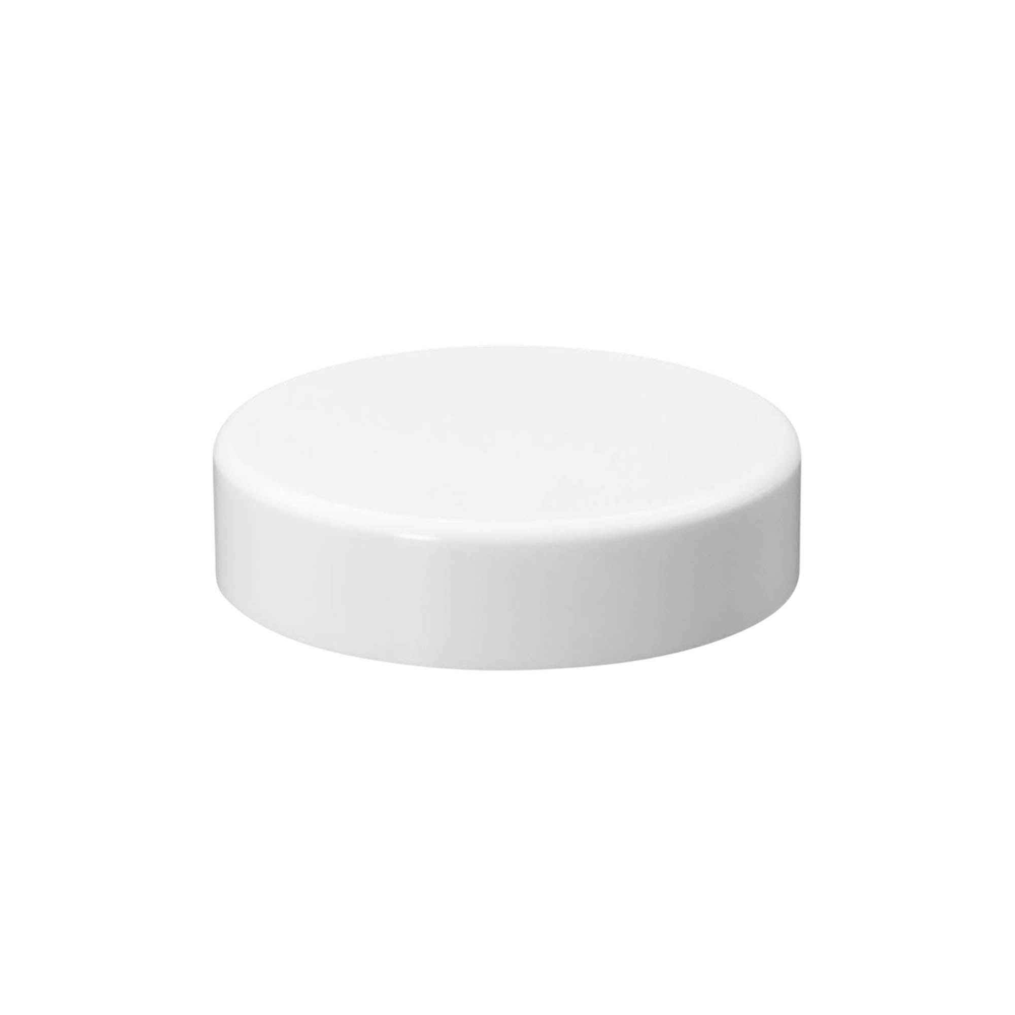 Bouchon à vis pour 50 ml 'Beauty', plastique HPM, blanc Bouchon à vis pour 50 ml 'Beauty', plastique HPM, blanc