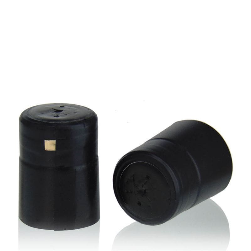 Capsule thermo-rétractable 32x41, plastique PVC, noir