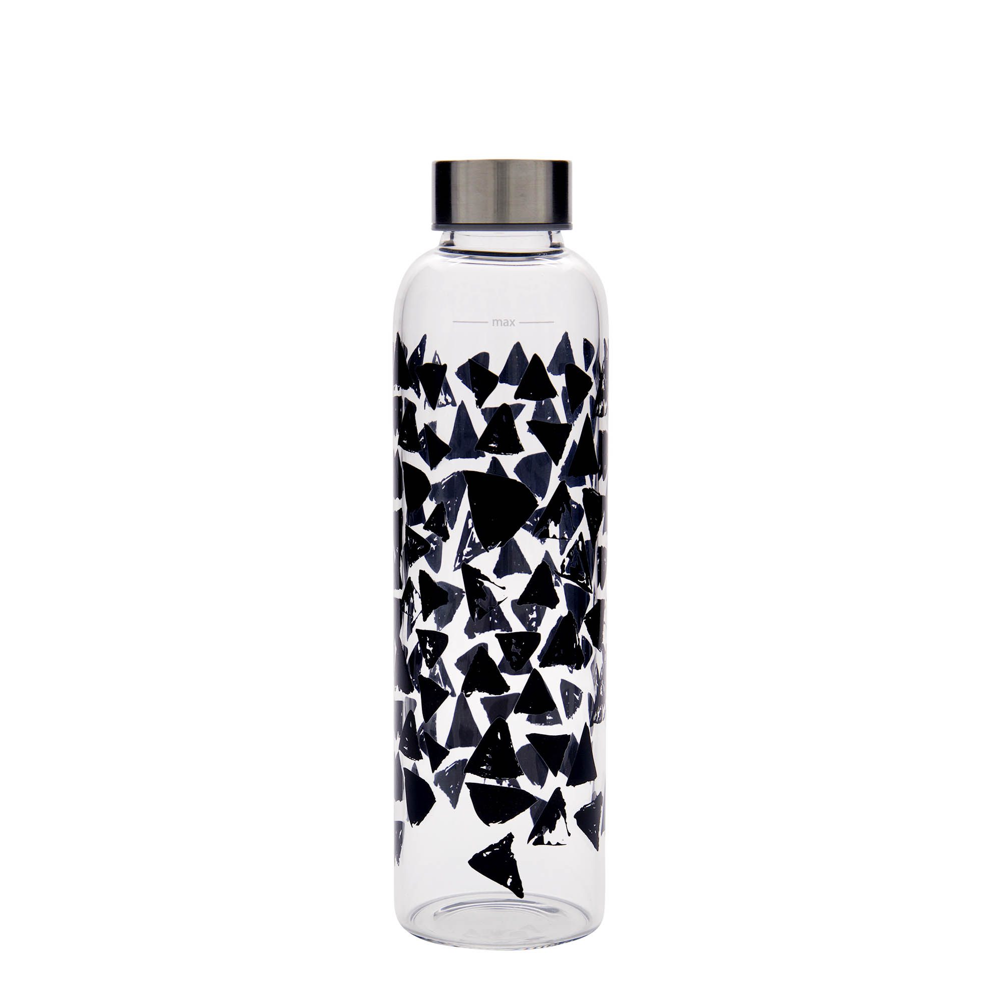 500 ml bouteille d'eau 'Perseus - Triangles Noirs', ouverture : bouchon à vis