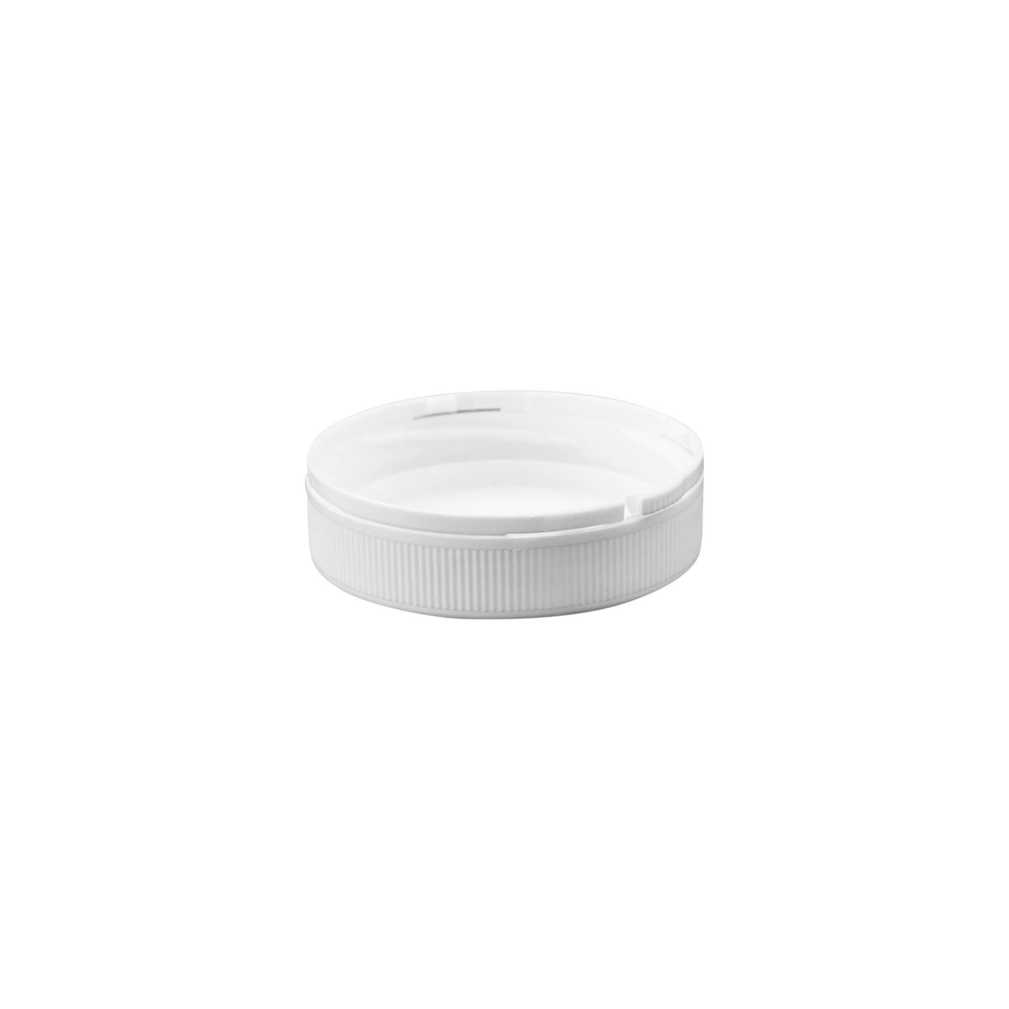 Bouchon à vis 'Securilock' 61,9 mm, plastique PP, blanc
