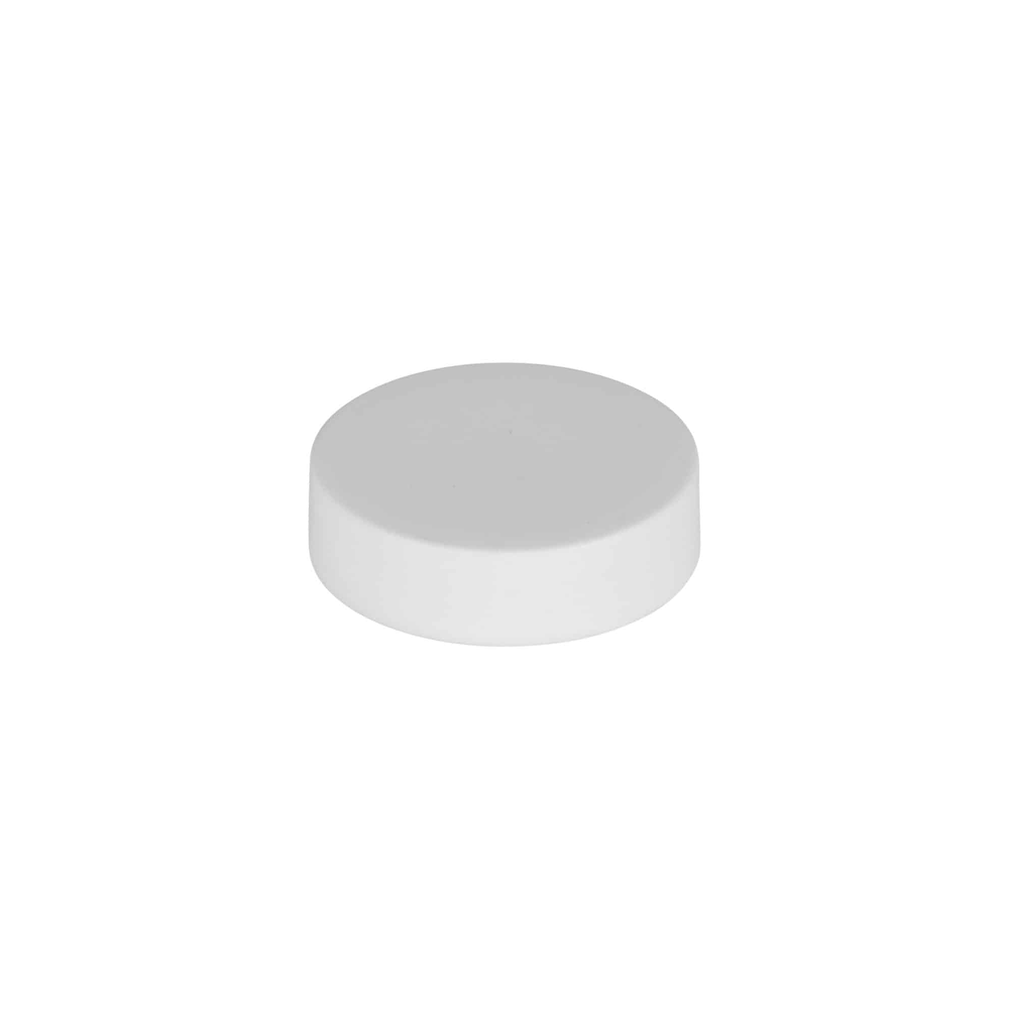 Bouchon à vis pour 5 ml 'Antonella', plastique PP, blanc Bouchon à vis pour 5 ml 'Antonella', plastique PP, blanc