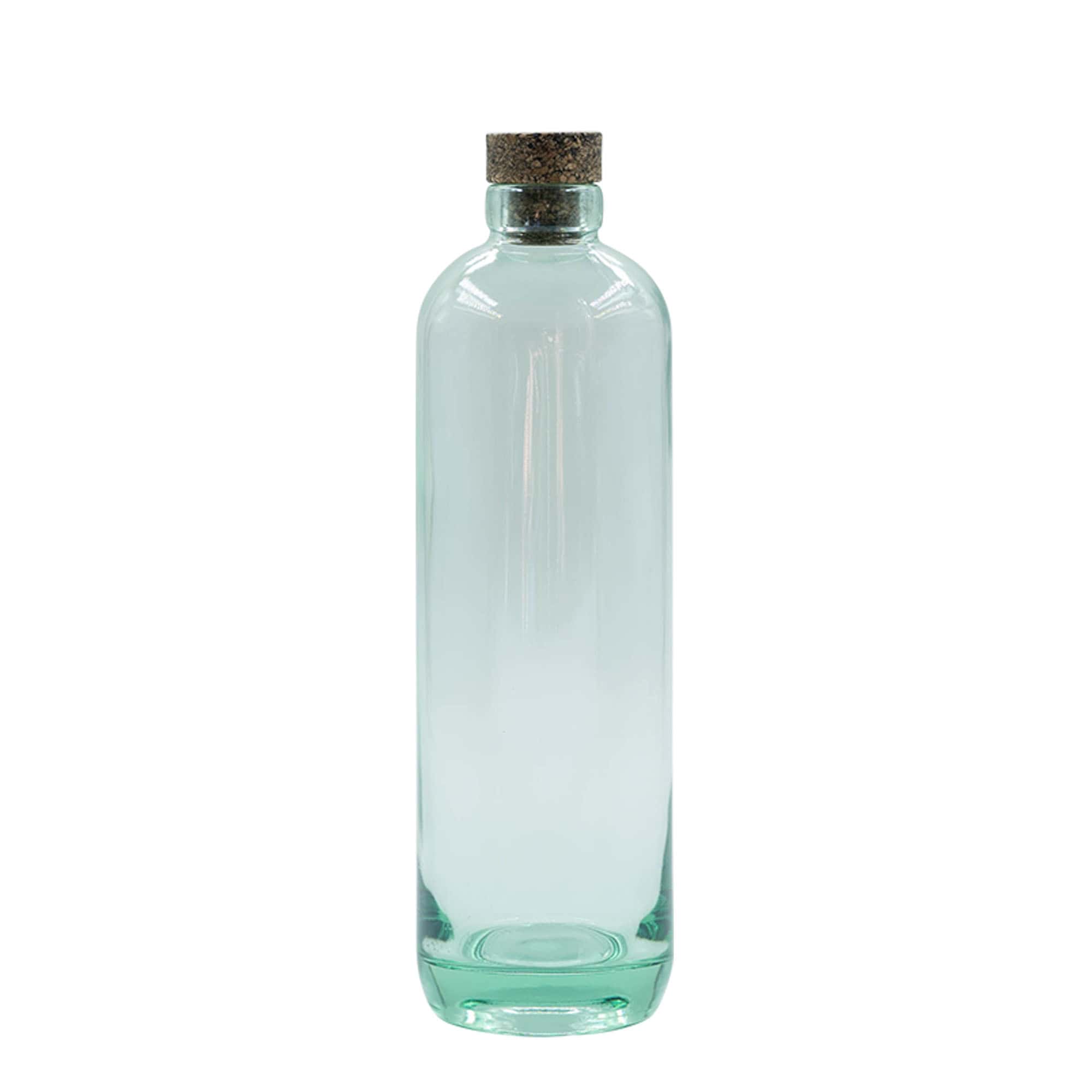 Bouteille en verre 700 ml 'Pilot', ouverture : bouchon en liège