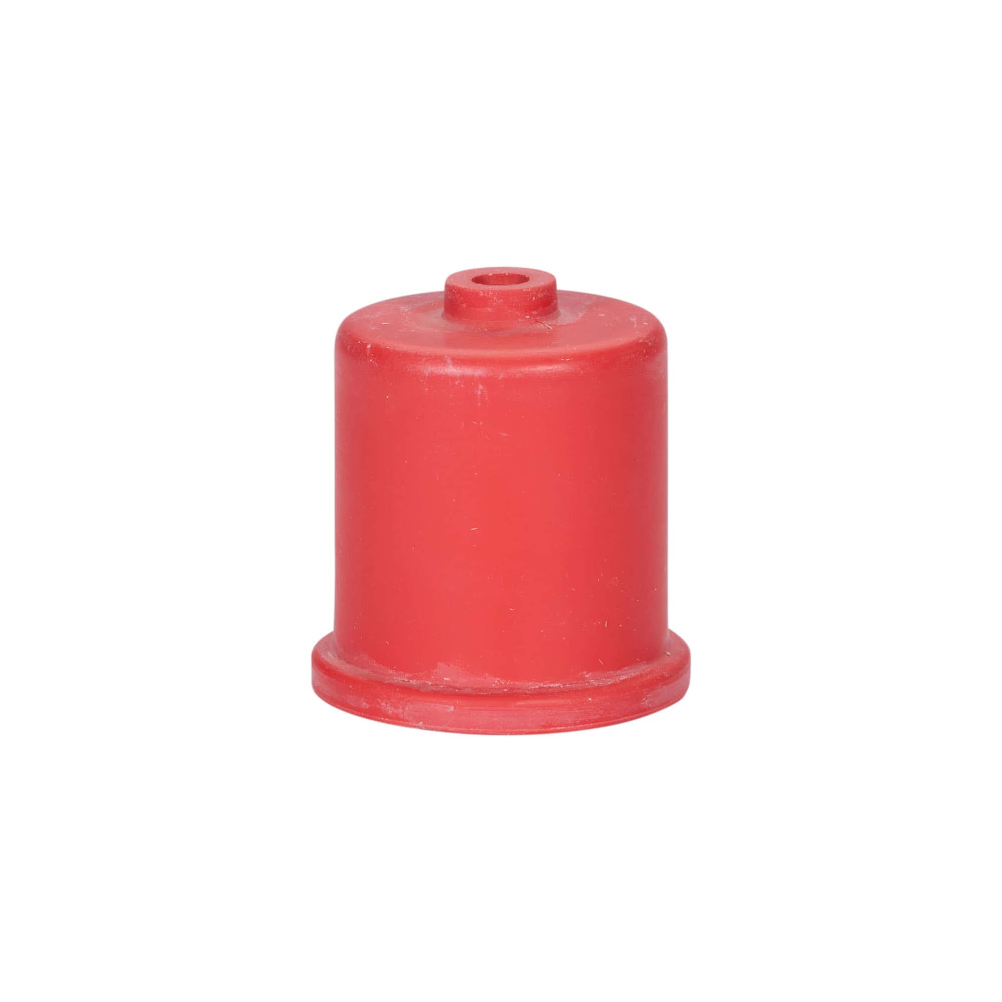 Coiffe de fermentation type 4, caoutchouc, rouge
