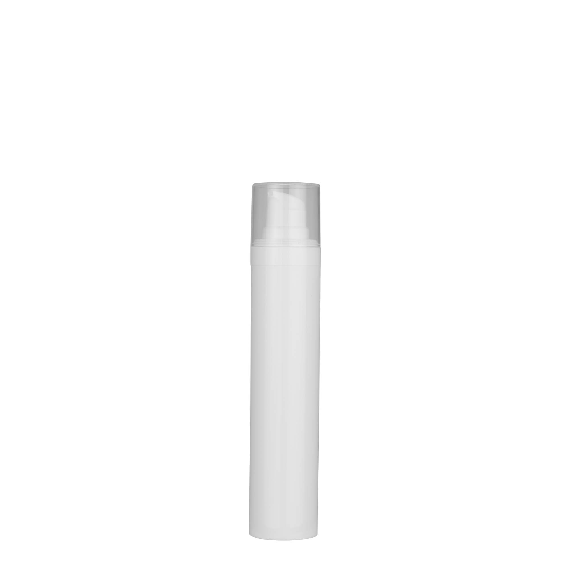 Distributeur sans air 50 ml « Micro », plastique PP, blanc