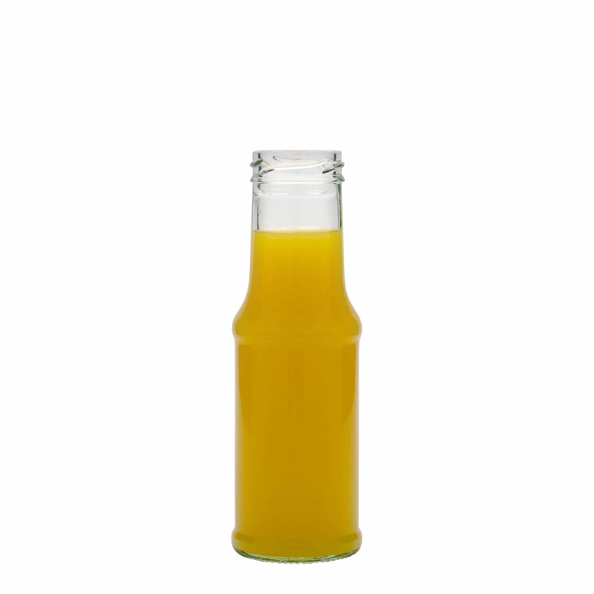 Flacon à sauce 200 ml, verre, ouverture : Twist-Off (TO 43)