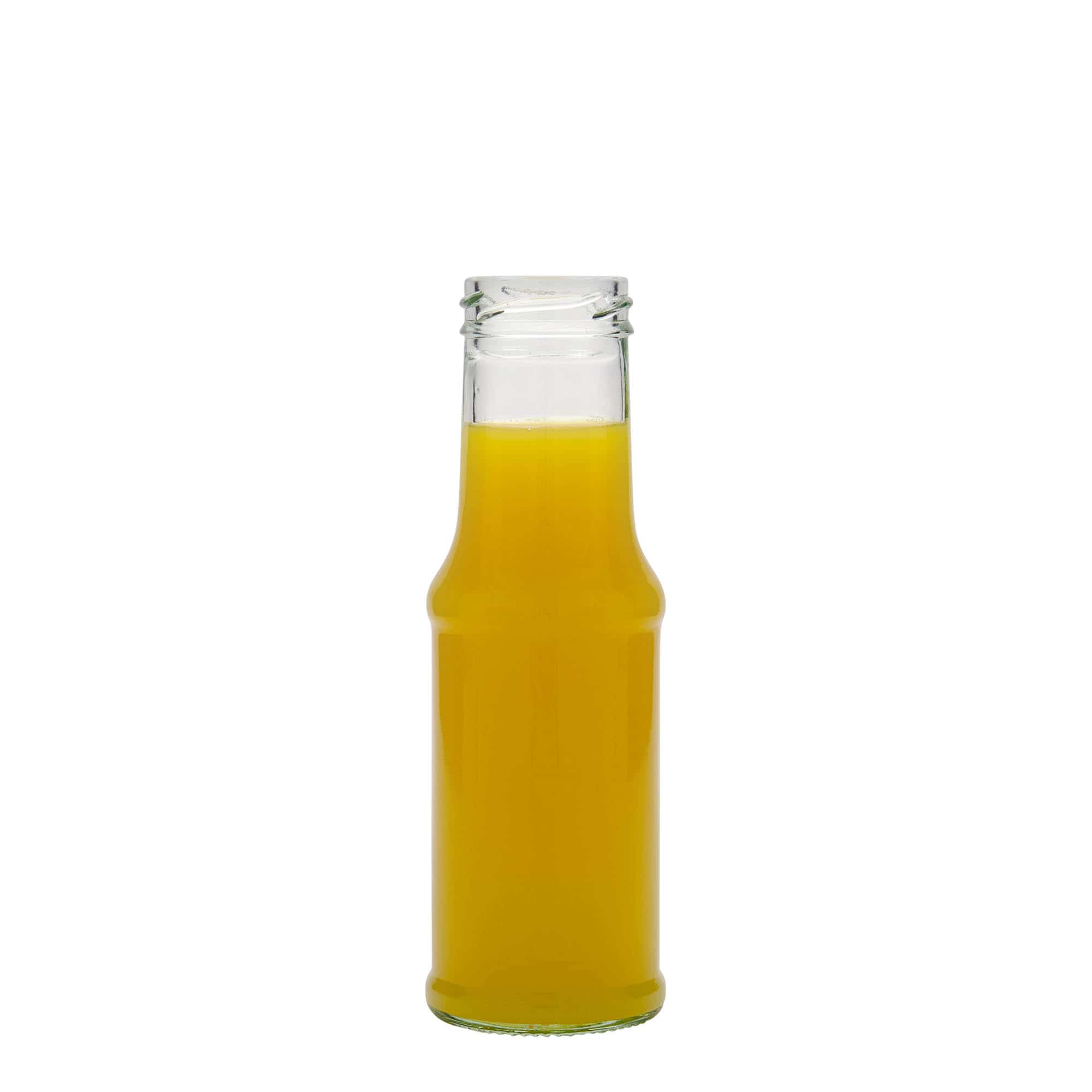 Flacon à sauce 200 ml, verre, ouverture : Twist-Off (TO 43)