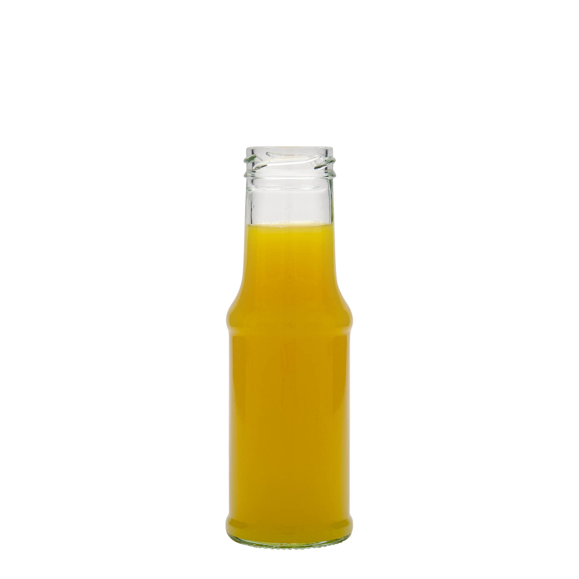 Flacon à sauce 200 ml, verre, ouverture : Twist-Off (TO 43) Flacon à sauce 200 ml, verre, ouverture : Twist-Off (TO 43)